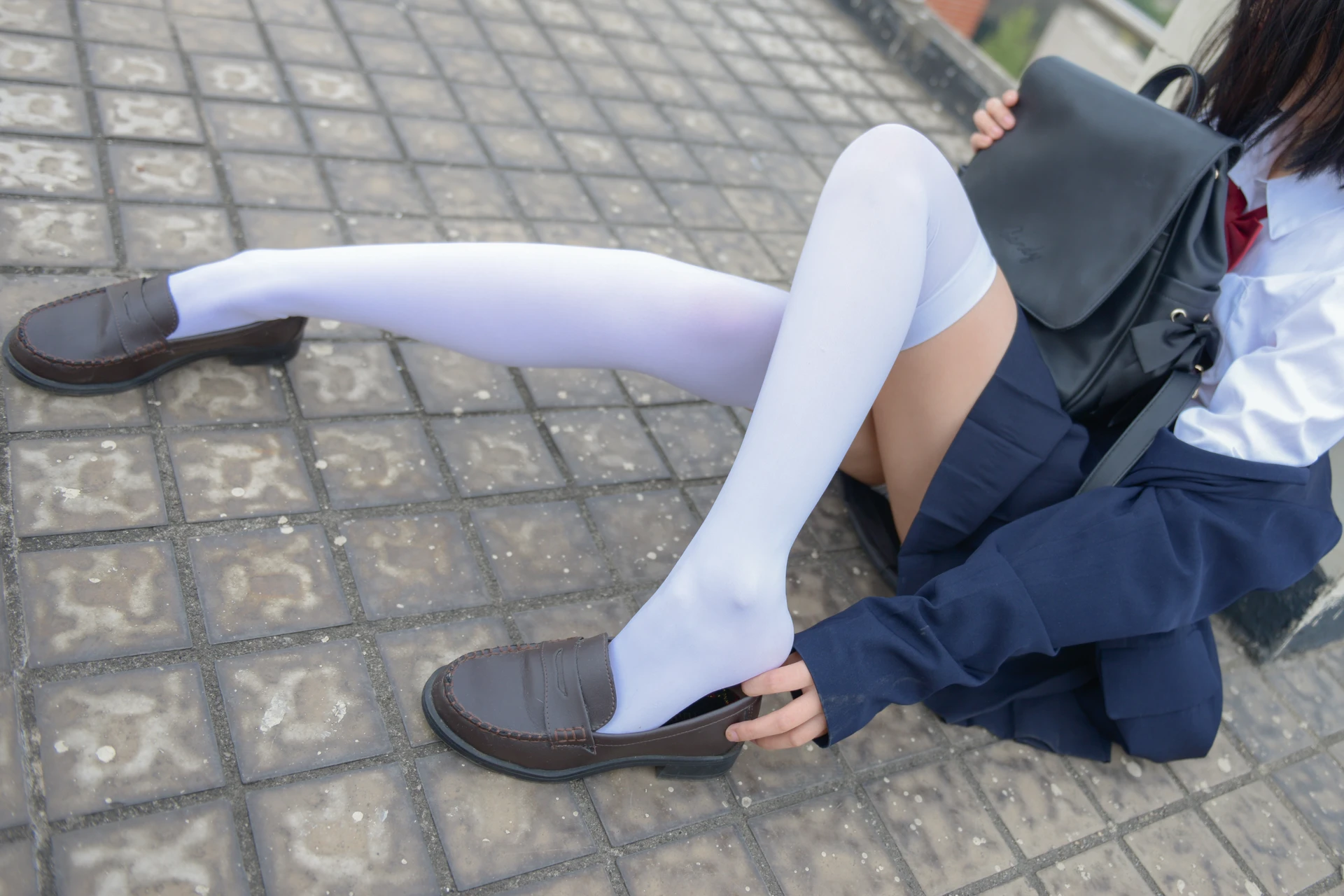 少女秩序 VOL.13 放学游戏PLAY 白丝JK制服[44P-422.8M]JK, JK制服, 少女秩序, 白丝, 美腿, 美足
