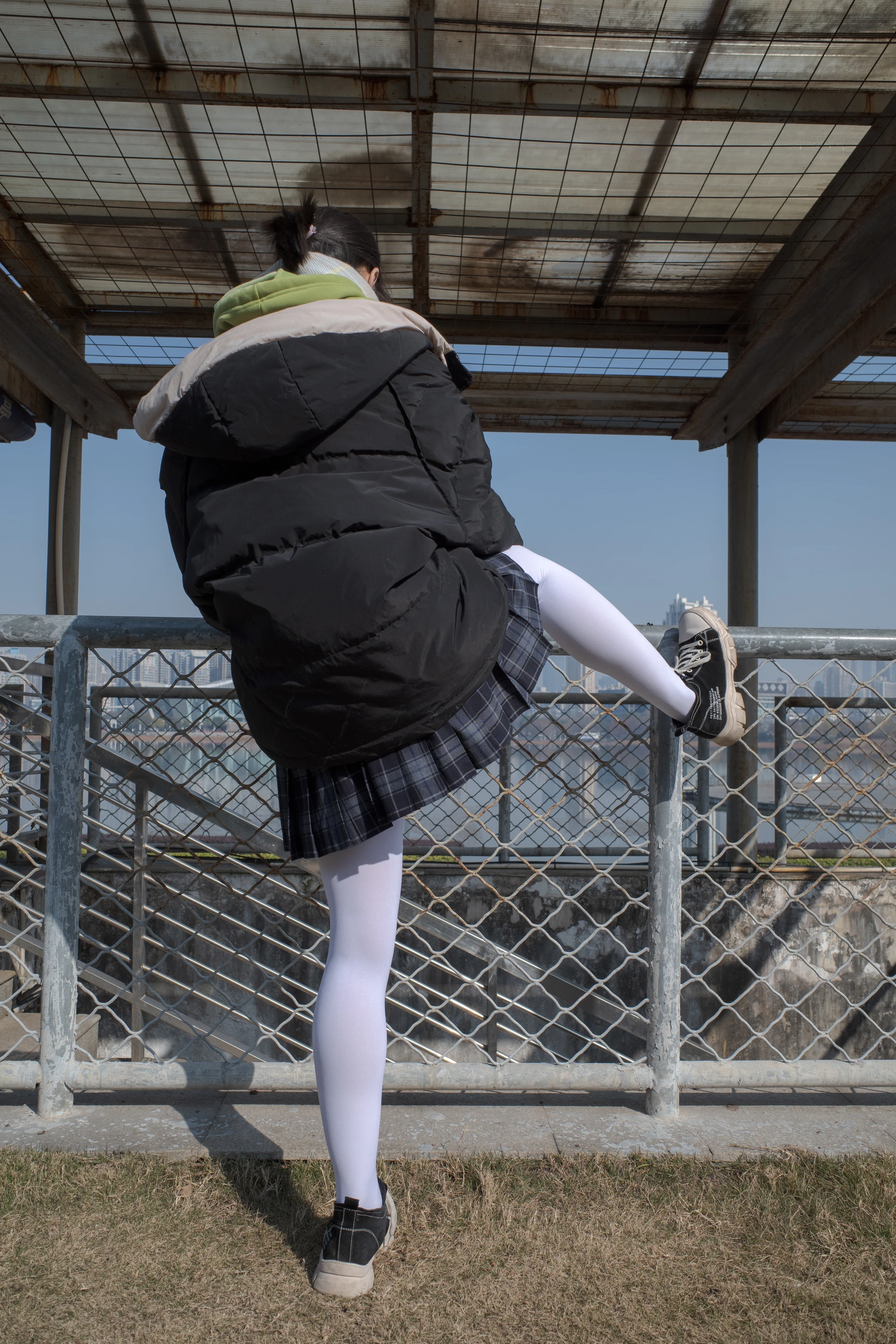 森萝财团 有料-22 [84P-1.09G]JK, JK制服, 学生装, 有料, 校服, 森萝财团, 白丝, 美腿, 美足