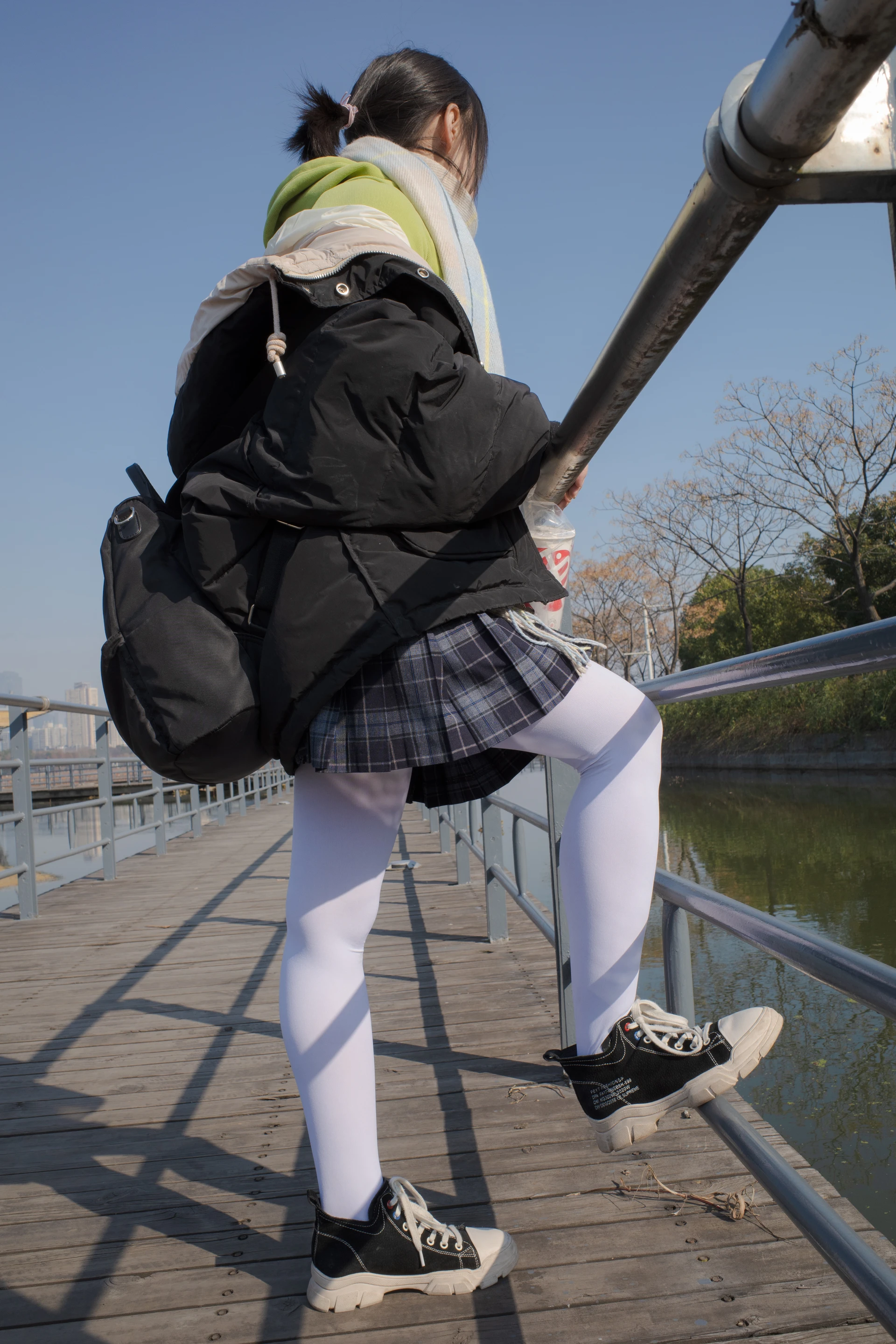 森萝财团 有料-22 [84P-1.09G]JK, JK制服, 学生装, 有料, 校服, 森萝财团, 白丝, 美腿, 美足