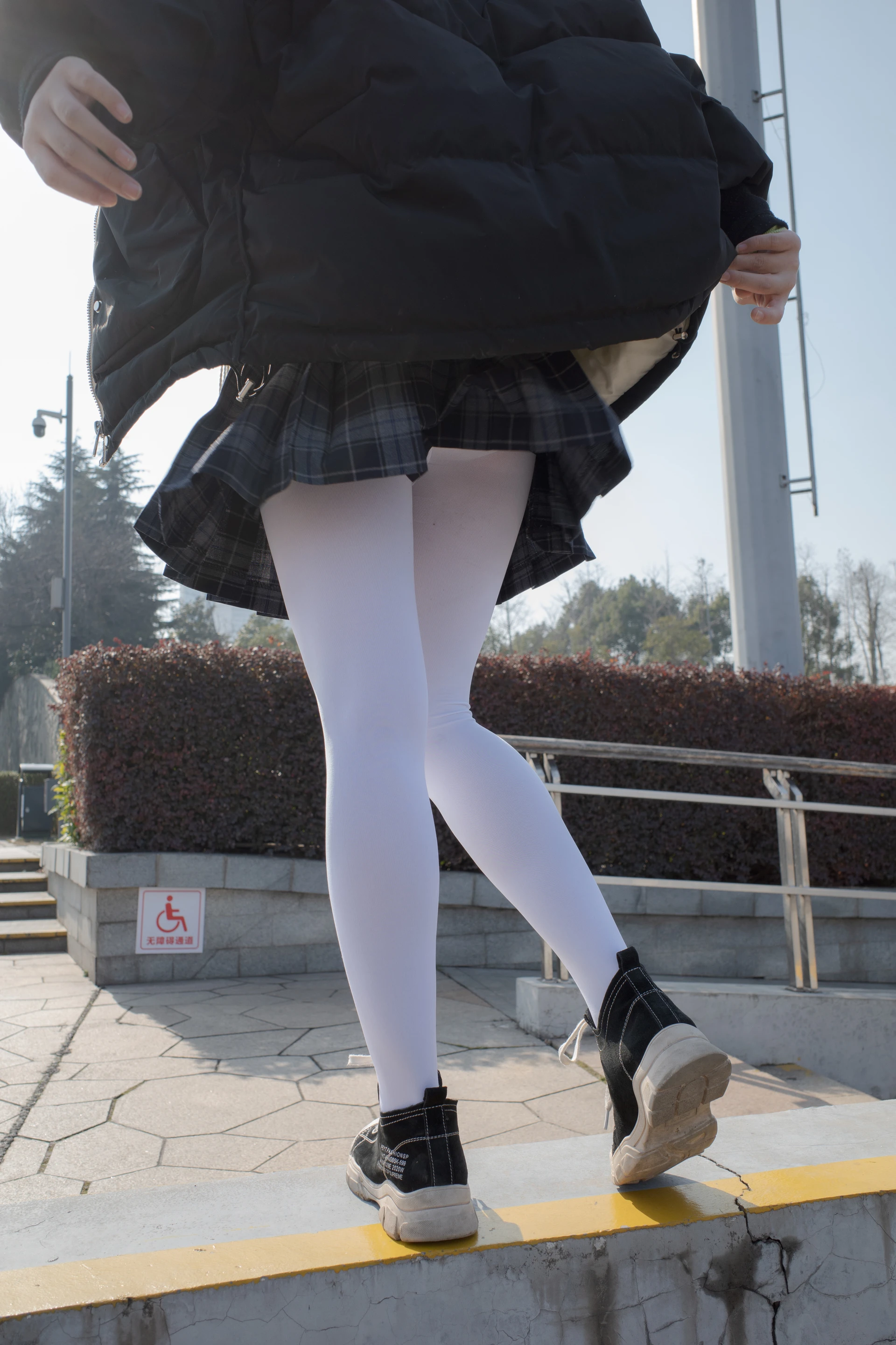 森萝财团 有料-22 [84P-1.09G]JK, JK制服, 学生装, 有料, 校服, 森萝财团, 白丝, 美腿, 美足