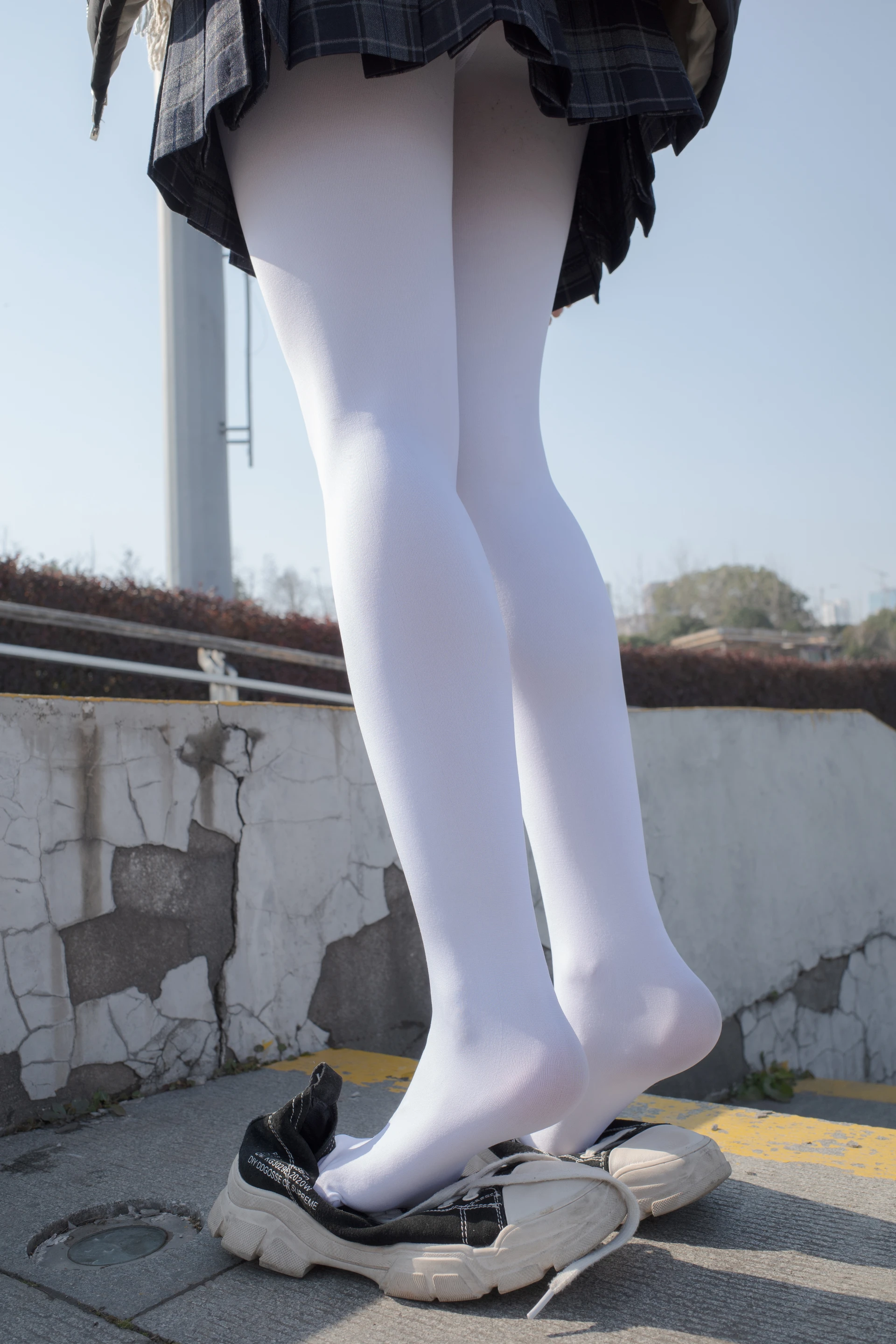 森萝财团 有料-22 [84P-1.09G]JK, JK制服, 学生装, 有料, 校服, 森萝财团, 白丝, 美腿, 美足