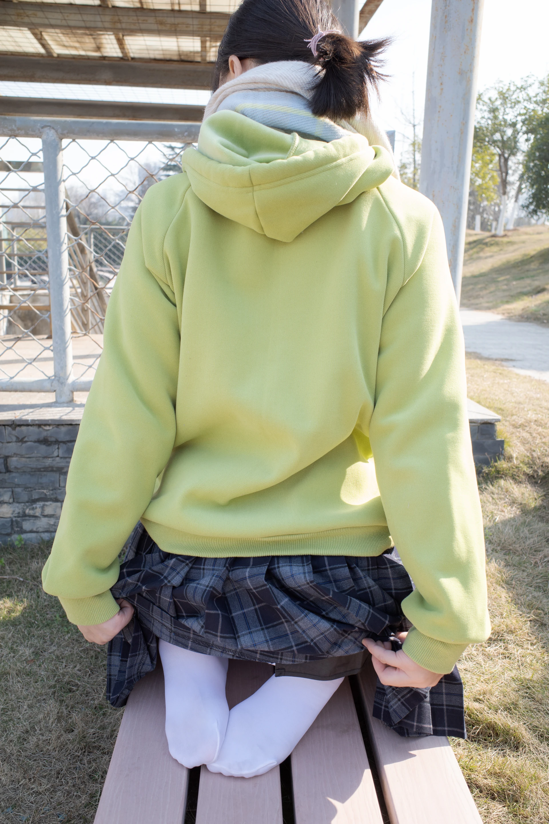 森萝财团 有料-22 [84P-1.09G]JK, JK制服, 学生装, 有料, 校服, 森萝财团, 白丝, 美腿, 美足