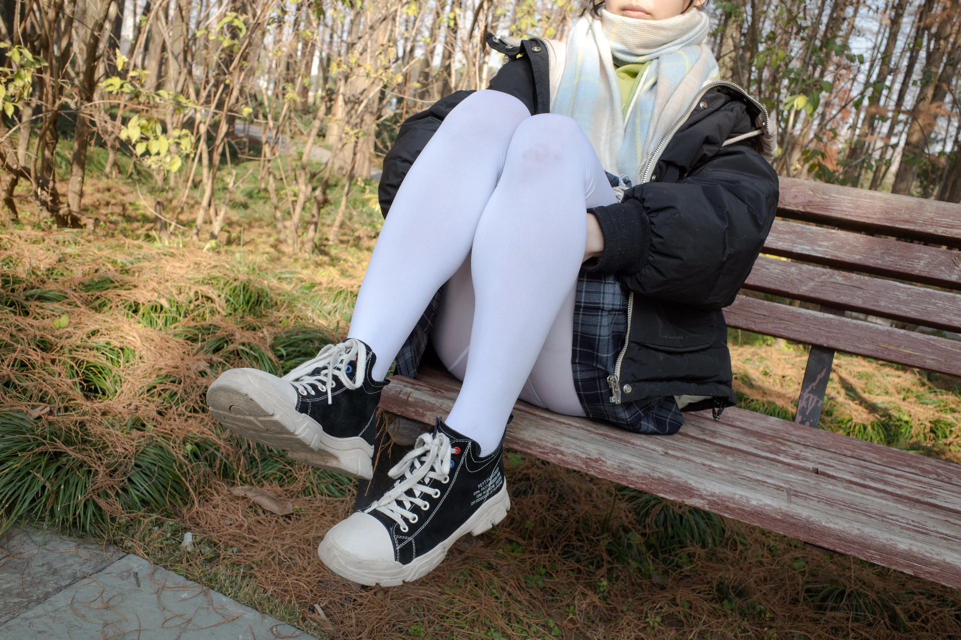 森萝财团 有料-22 [84P-1.09G]JK, JK制服, 学生装, 有料, 校服, 森萝财团, 白丝, 美腿, 美足