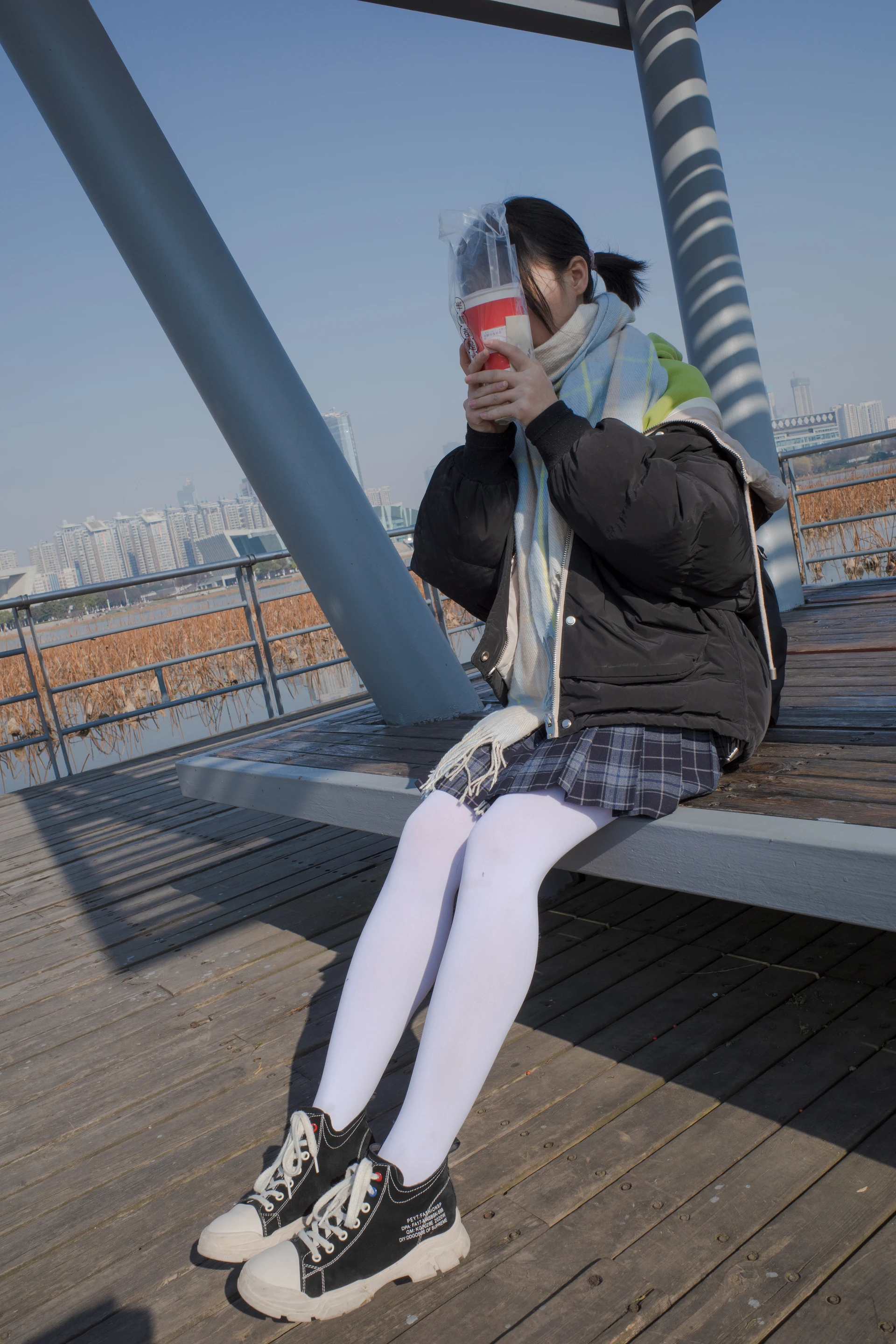 森萝财团 有料-22 [84P-1.09G]JK, JK制服, 学生装, 有料, 校服, 森萝财团, 白丝, 美腿, 美足