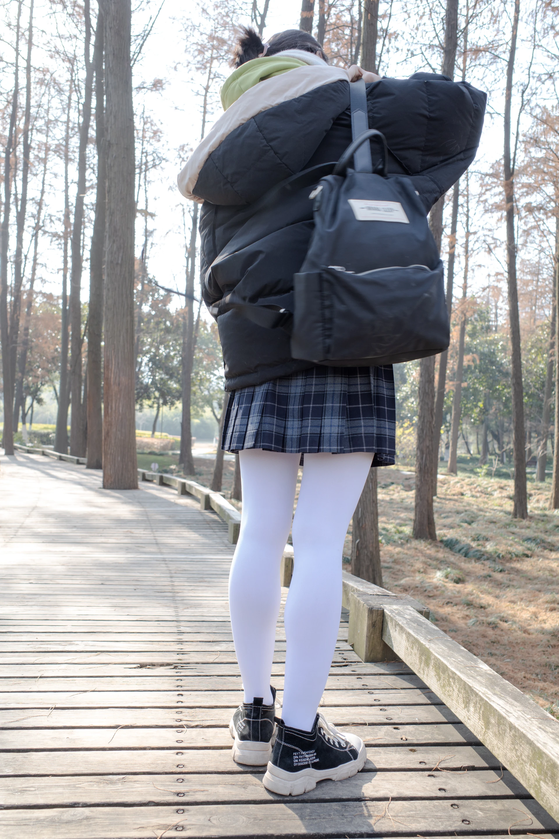 森萝财团 有料-22 [84P-1.09G]JK, JK制服, 学生装, 有料, 校服, 森萝财团, 白丝, 美腿, 美足