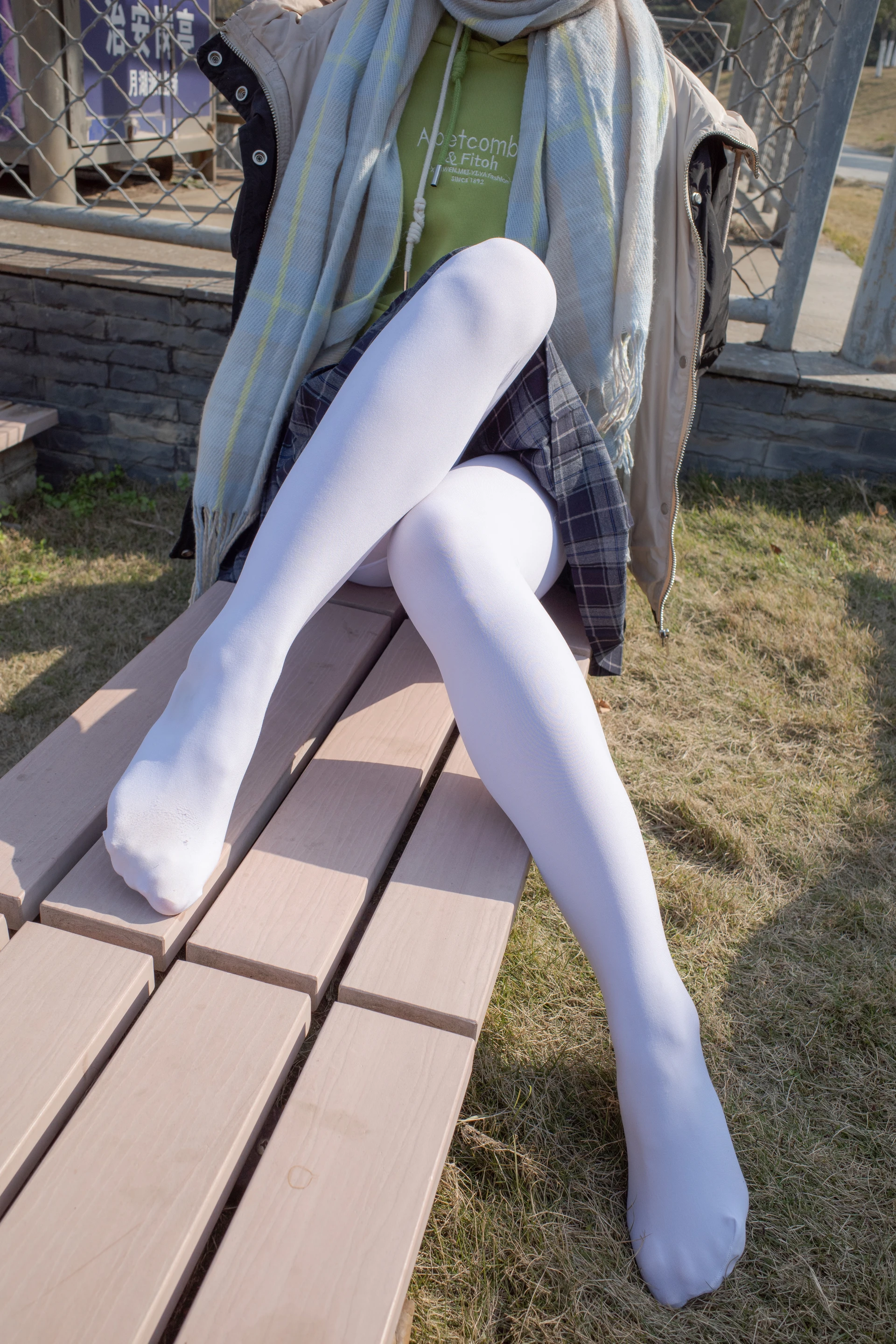 森萝财团 有料-22 [84P-1.09G]JK, JK制服, 学生装, 有料, 校服, 森萝财团, 白丝, 美腿, 美足