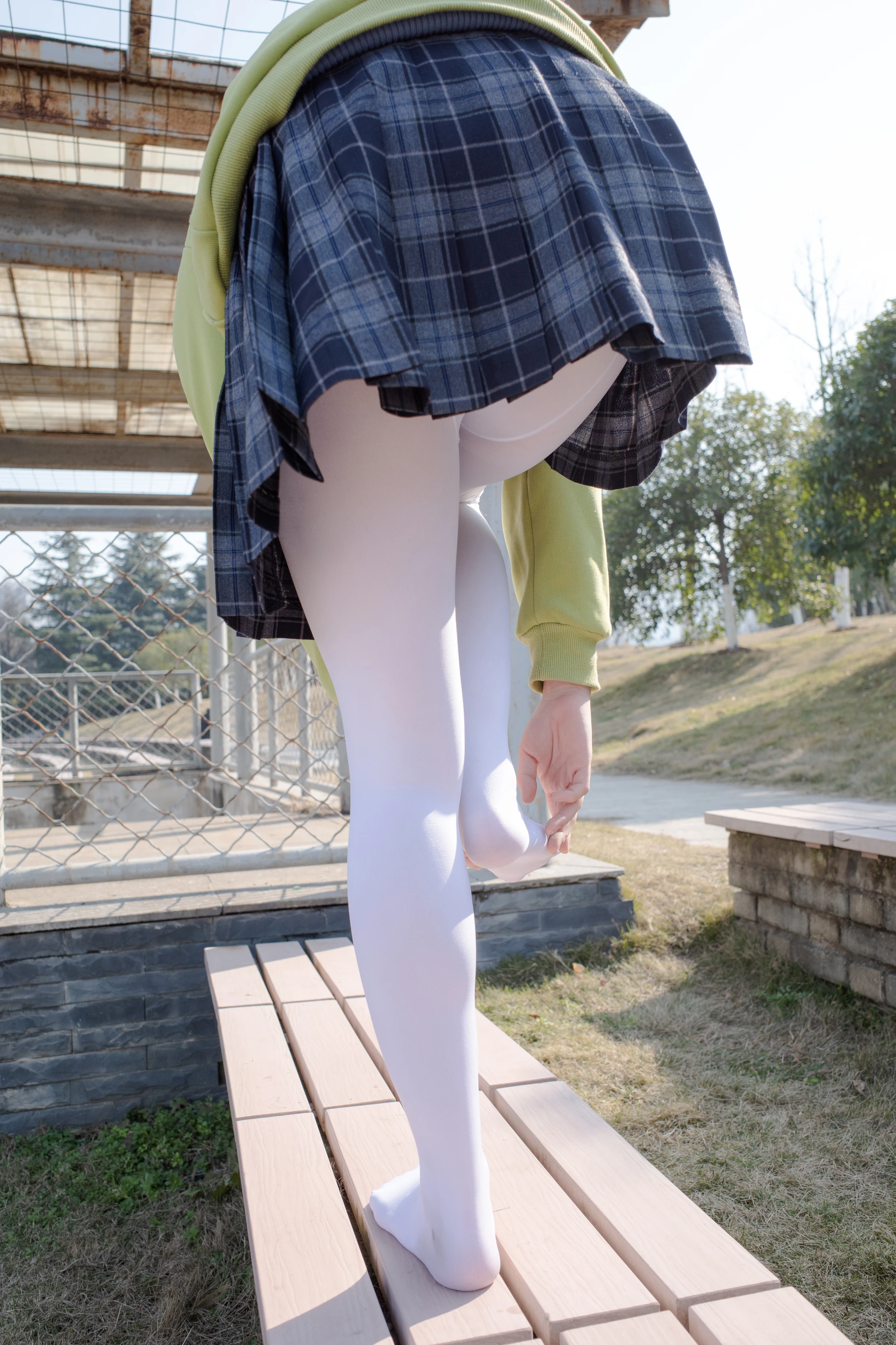 森萝财团 有料-22 [84P-1.09G]JK, JK制服, 学生装, 有料, 校服, 森萝财团, 白丝, 美腿, 美足