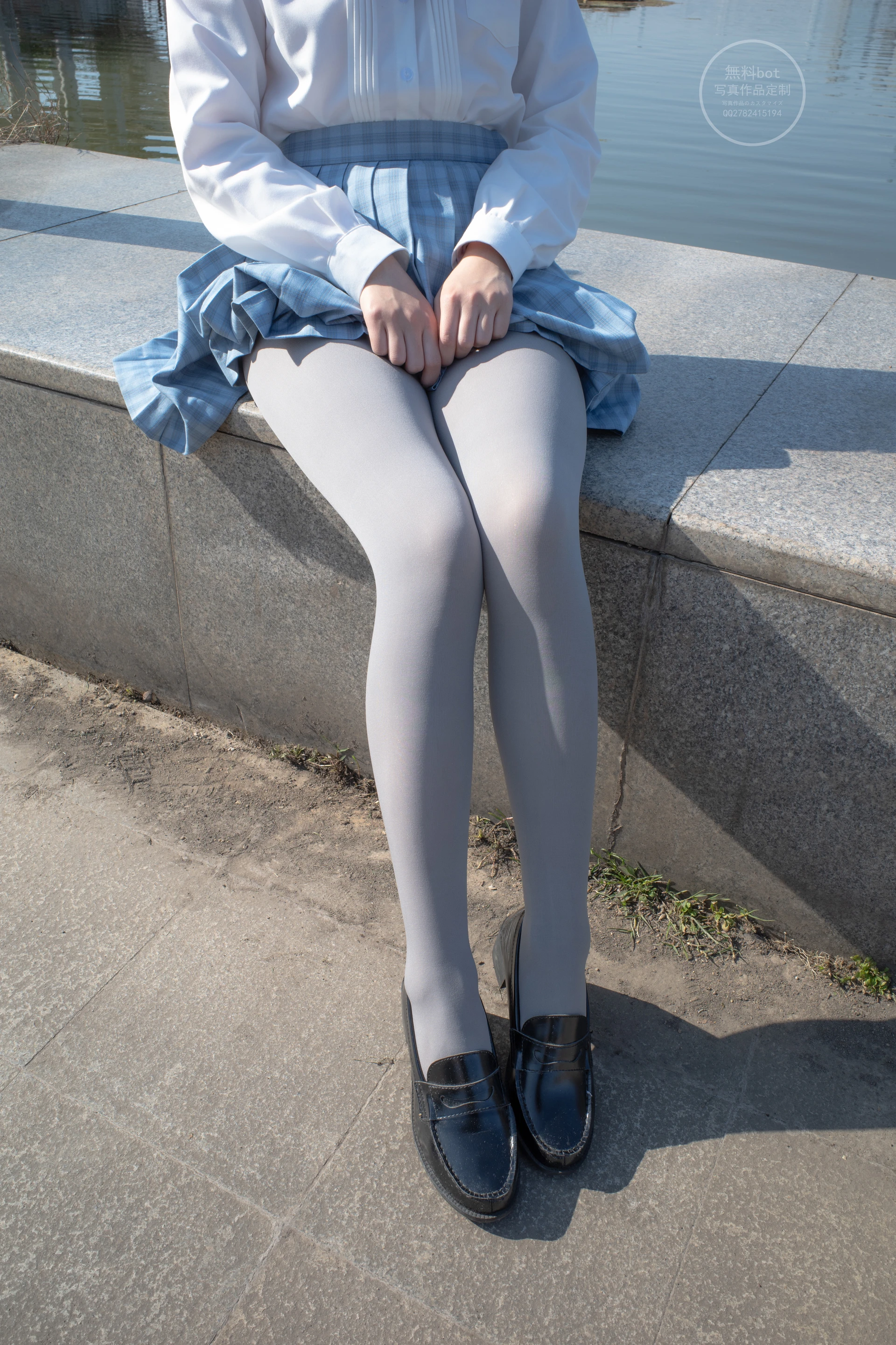 森萝财团 有料-30 [100P-1.39G]JK, JK制服, 学生装, 有料, 校服, 森萝财团, 灰丝, 美腿, 美足