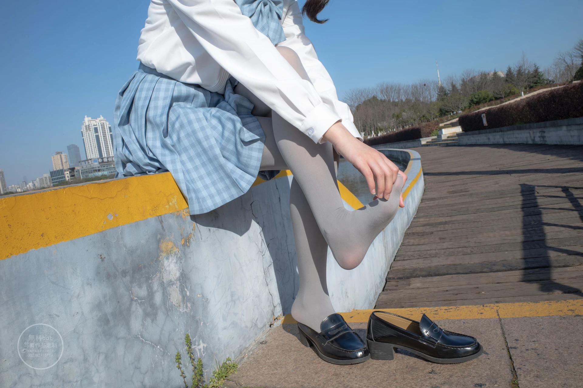 森萝财团 有料-30 [100P-1.39G]JK, JK制服, 学生装, 有料, 校服, 森萝财团, 灰丝, 美腿, 美足