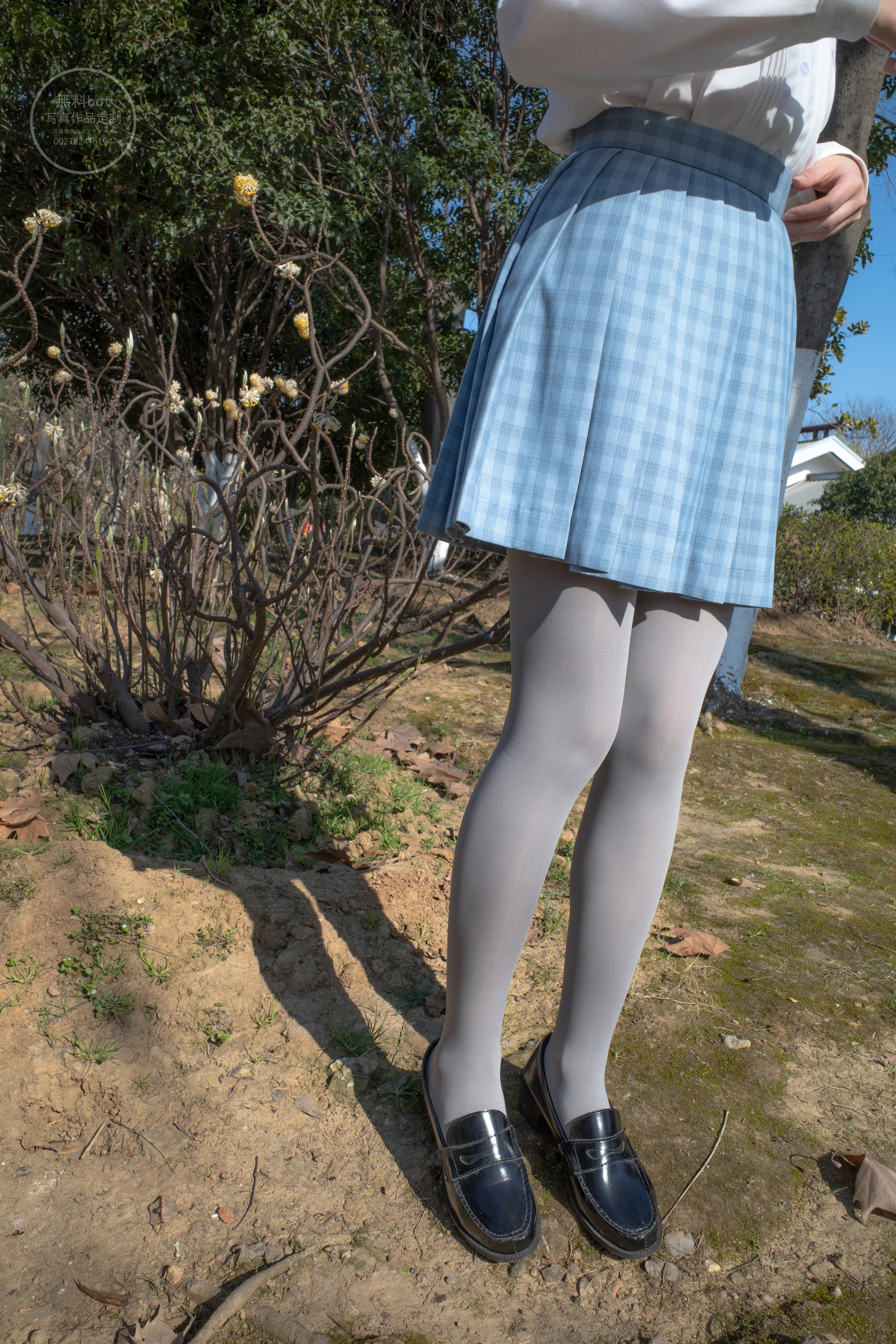 森萝财团 有料-30 [100P-1.39G]JK, JK制服, 学生装, 有料, 校服, 森萝财团, 灰丝, 美腿, 美足