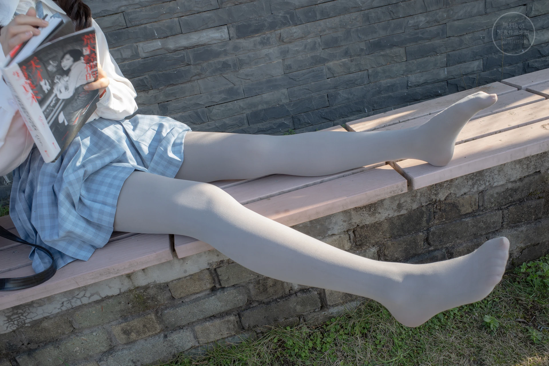 森萝财团 有料-30 [100P-1.39G]JK, JK制服, 学生装, 有料, 校服, 森萝财团, 灰丝, 美腿, 美足