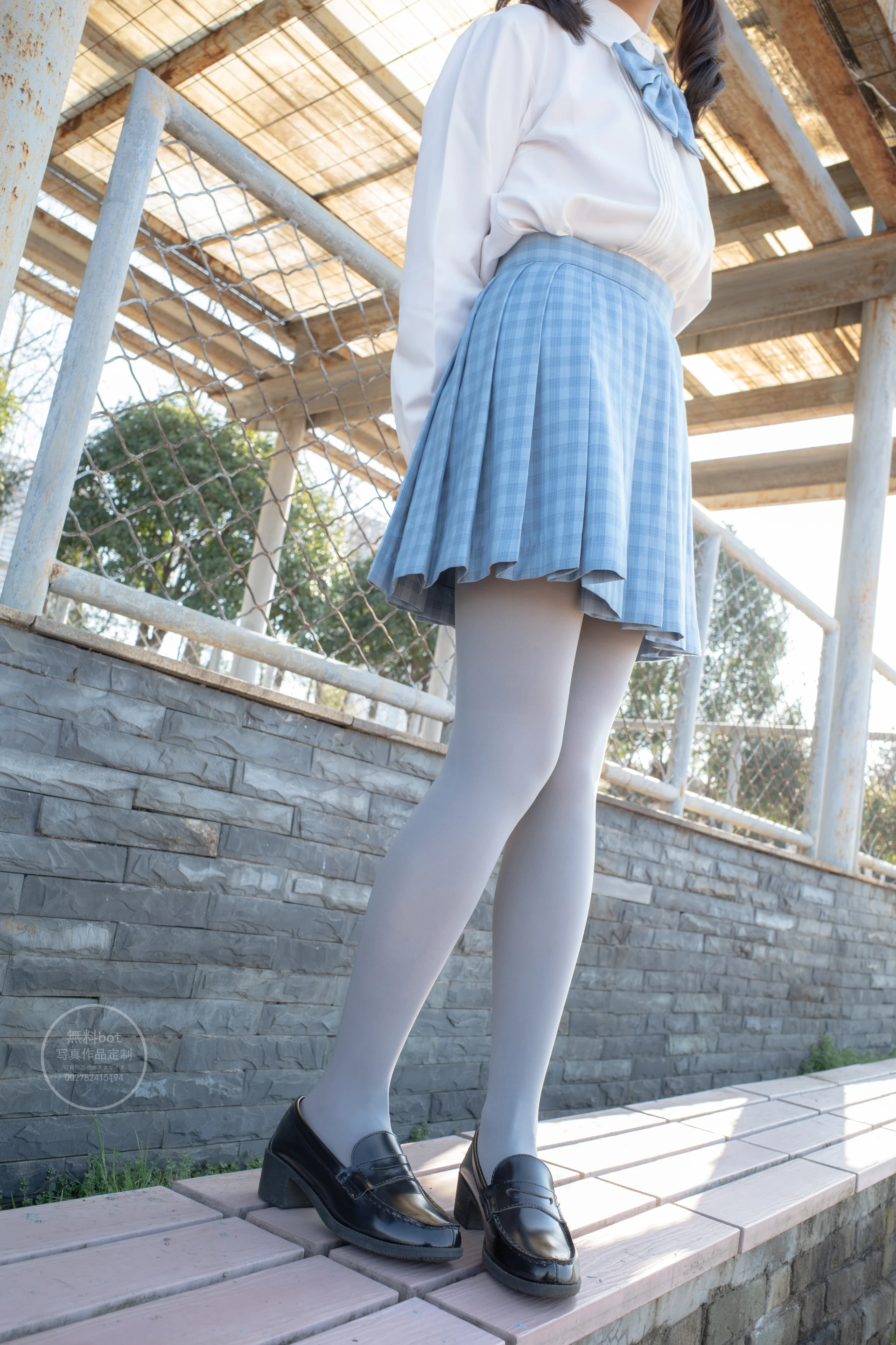 森萝财团 有料-30 [100P-1.39G]JK, JK制服, 学生装, 有料, 校服, 森萝财团, 灰丝, 美腿, 美足