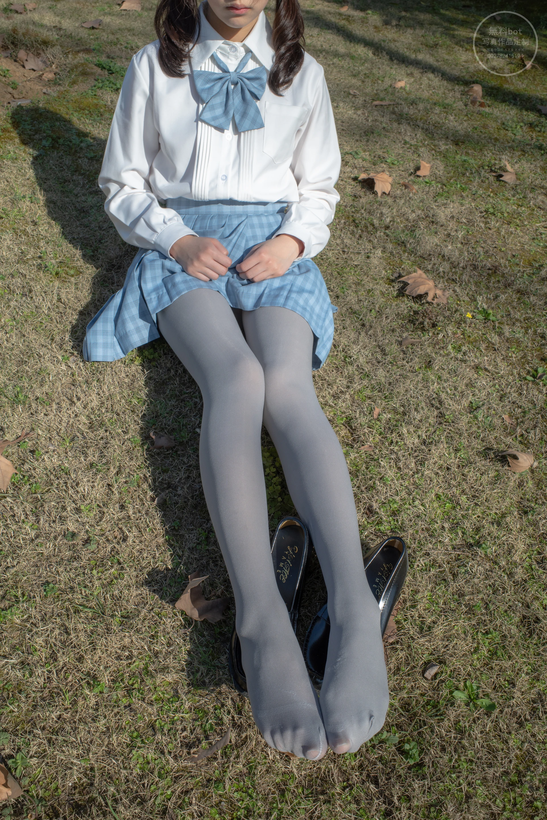 森萝财团 有料-30 [100P-1.39G]JK, JK制服, 学生装, 有料, 校服, 森萝财团, 灰丝, 美腿, 美足