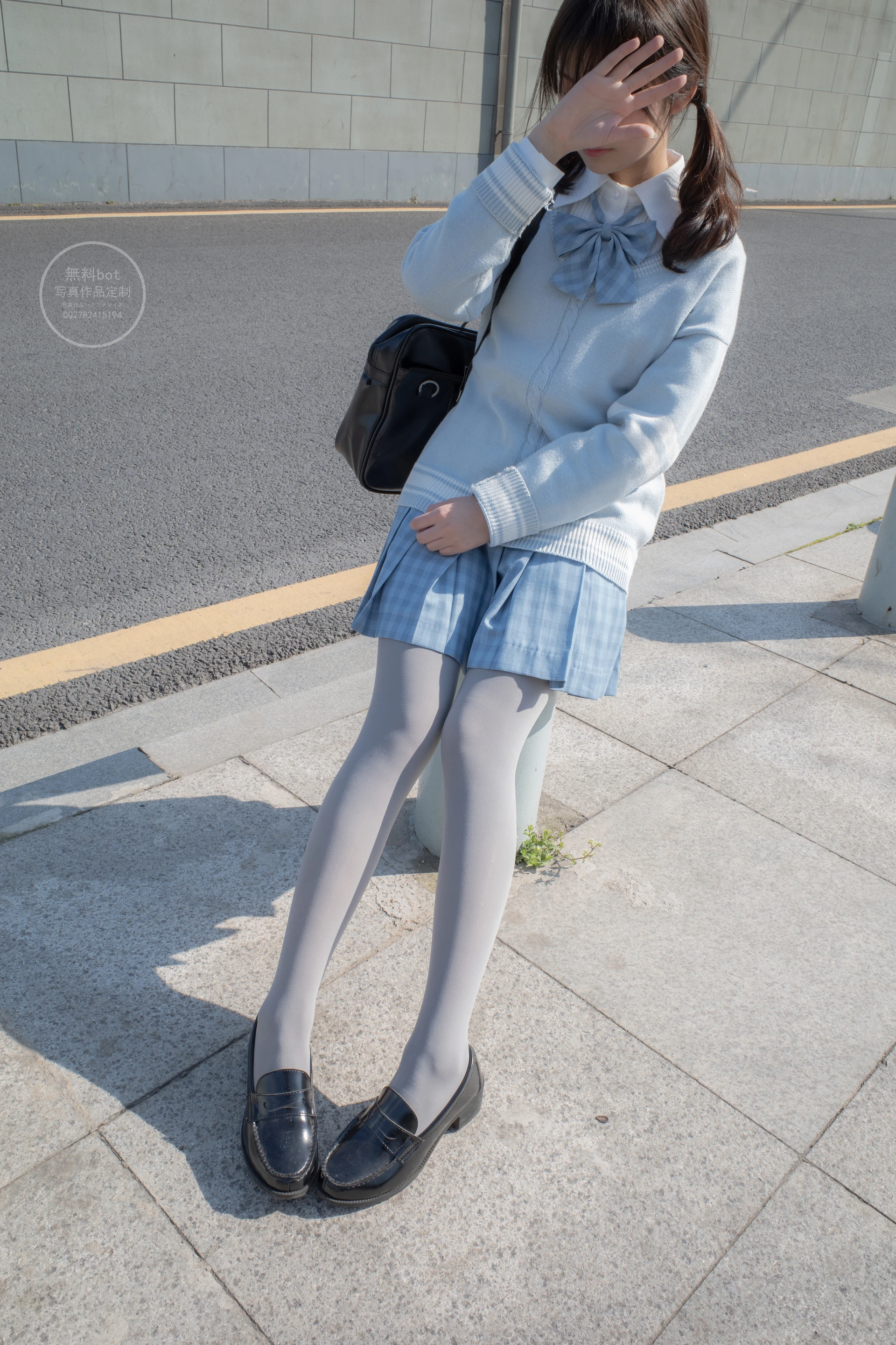 森萝财团 有料-30 [100P-1.39G]JK, JK制服, 学生装, 有料, 校服, 森萝财团, 灰丝, 美腿, 美足