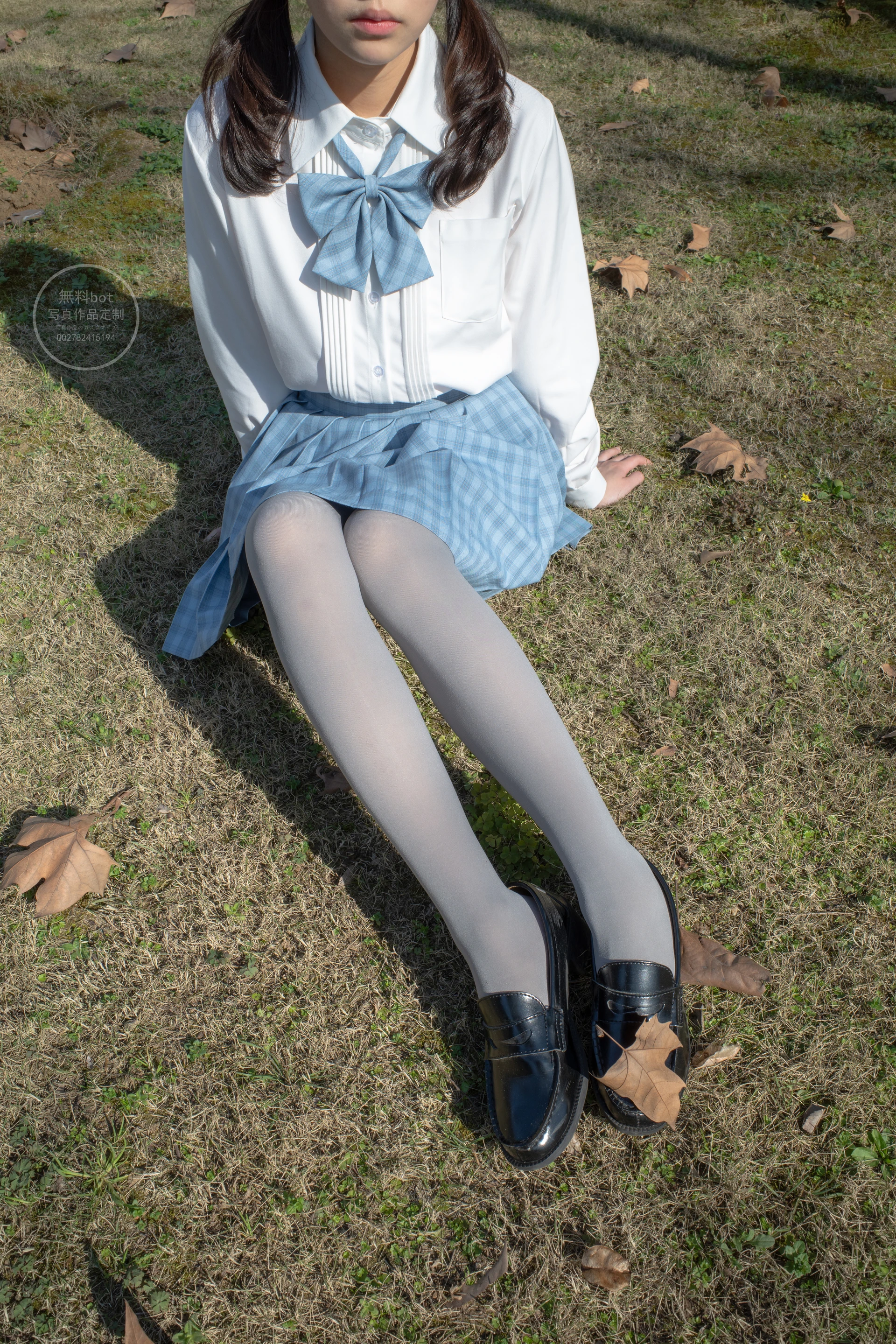 森萝财团 有料-30 [100P-1.39G]JK, JK制服, 学生装, 有料, 校服, 森萝财团, 灰丝, 美腿, 美足