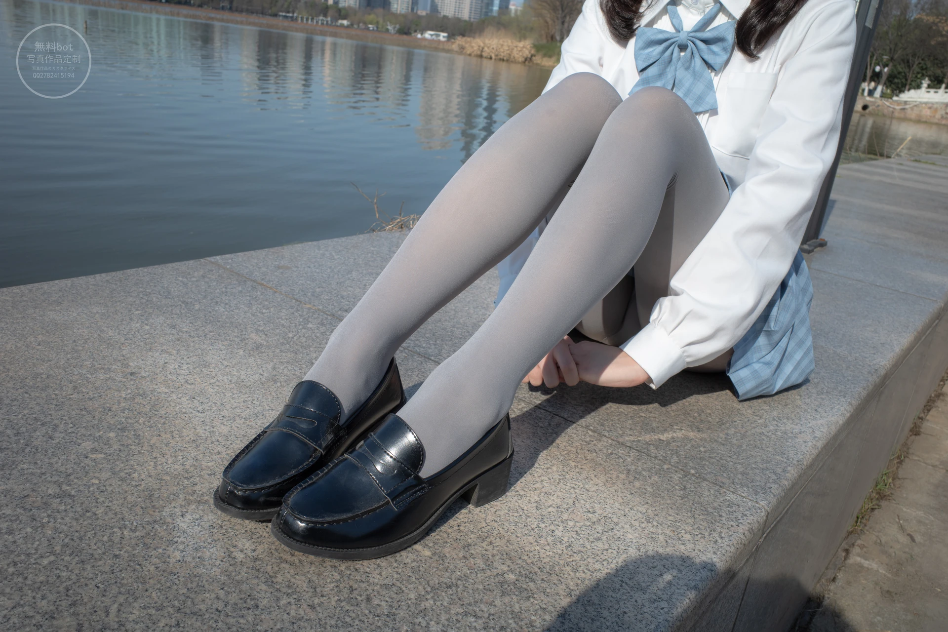 森萝财团 有料-30 [100P-1.39G]JK, JK制服, 学生装, 有料, 校服, 森萝财团, 灰丝, 美腿, 美足
