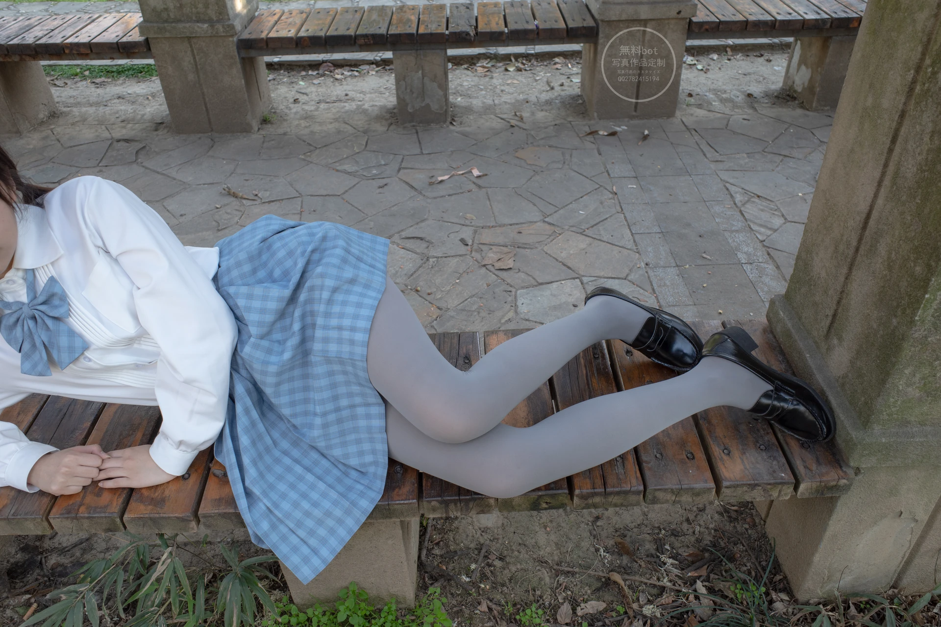 森萝财团 有料-30 [100P-1.39G]JK, JK制服, 学生装, 有料, 校服, 森萝财团, 灰丝, 美腿, 美足
