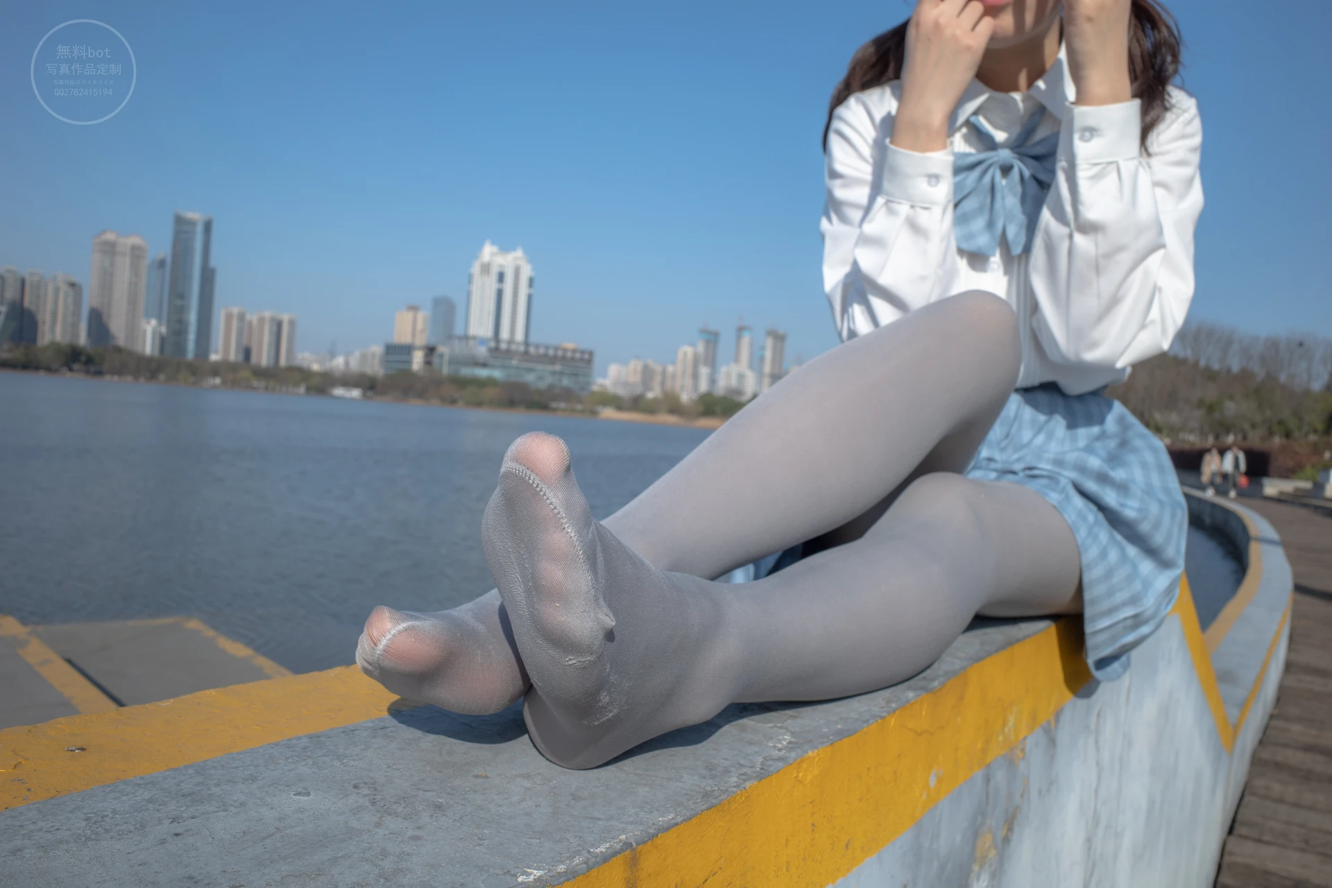 森萝财团 有料-30 [100P-1.39G]JK, JK制服, 学生装, 有料, 校服, 森萝财团, 灰丝, 美腿, 美足