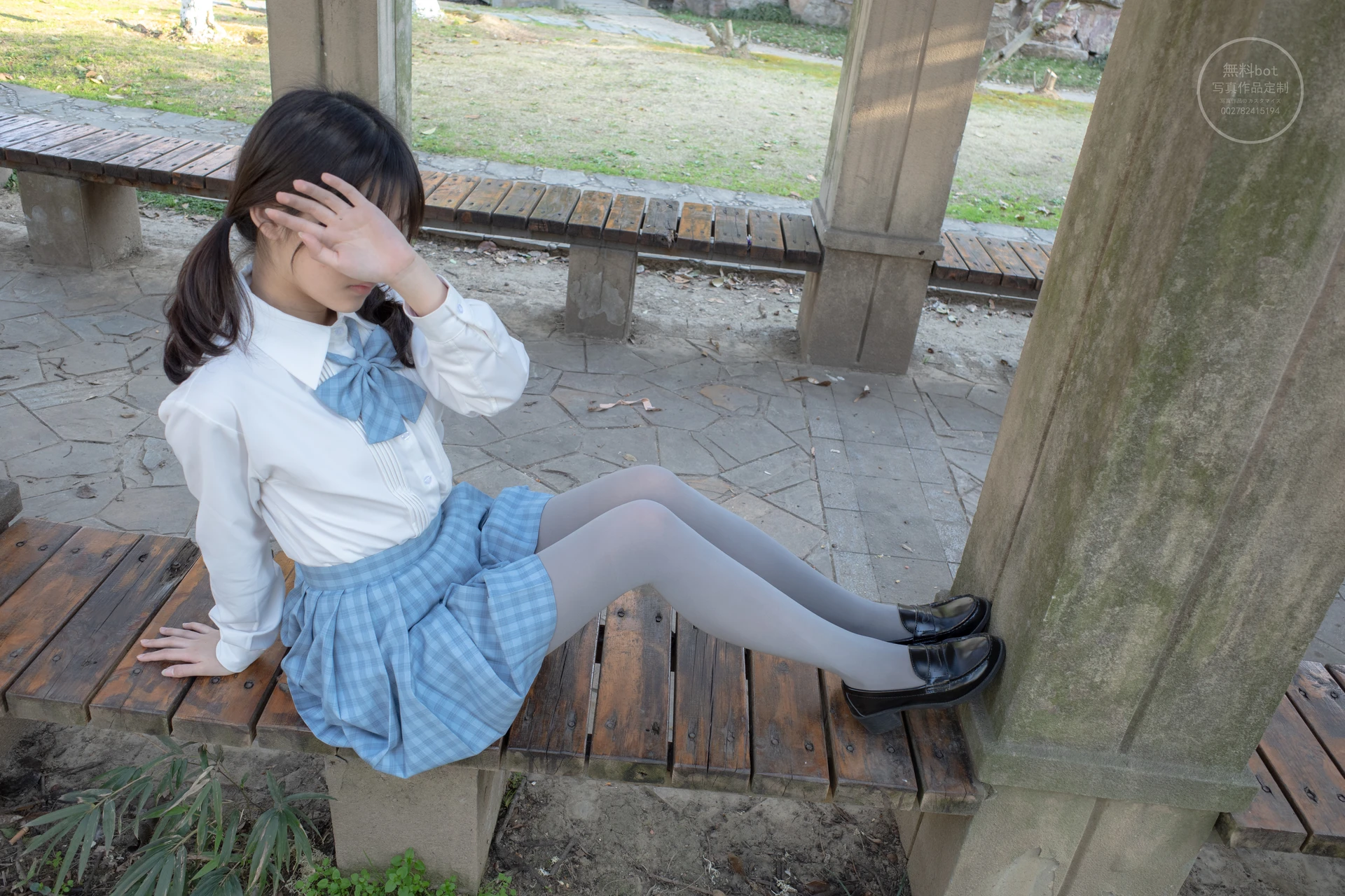 森萝财团 有料-30 [100P-1.39G]JK, JK制服, 学生装, 有料, 校服, 森萝财团, 灰丝, 美腿, 美足
