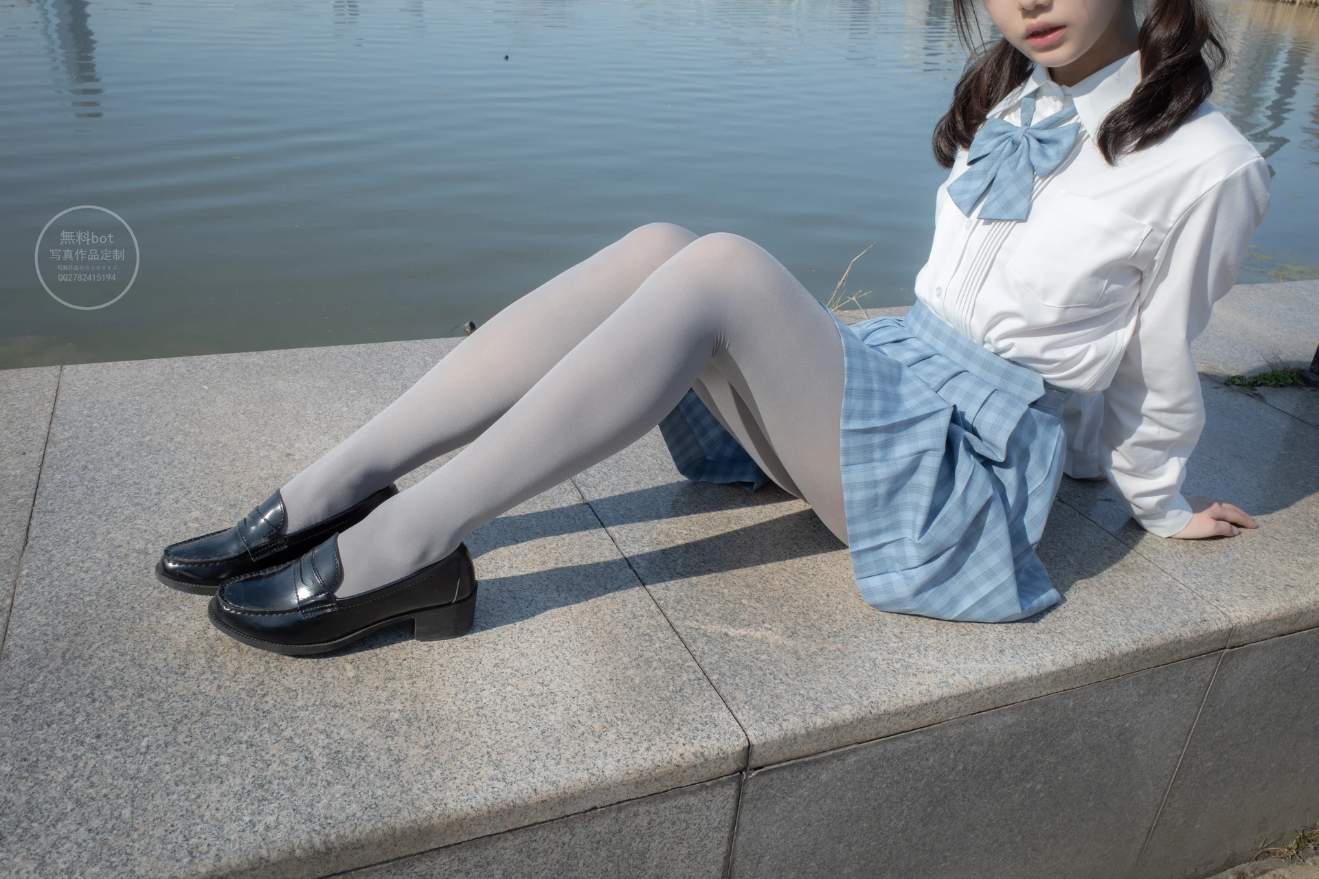 森萝财团 有料-30 [100P-1.39G]JK, JK制服, 学生装, 有料, 校服, 森萝财团, 灰丝, 美腿, 美足