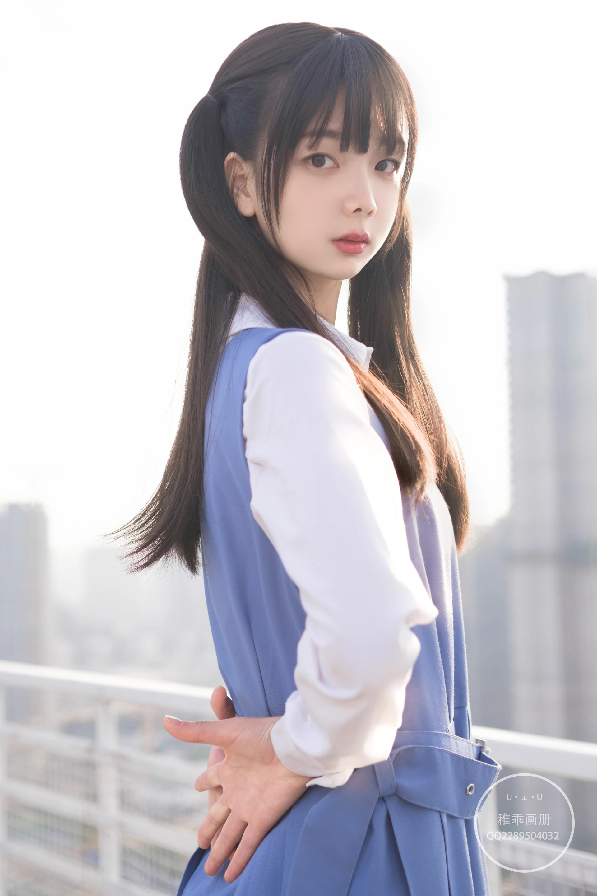 稚乖画册 晴空-02 赤西夜夜 JK制服白丝双马尾 [79P1V-1.1GB]JK, JK制服, 双马尾, 可爱, 晴空, 白丝, 稚乖画册, 美腿, 美足, 赤西夜夜