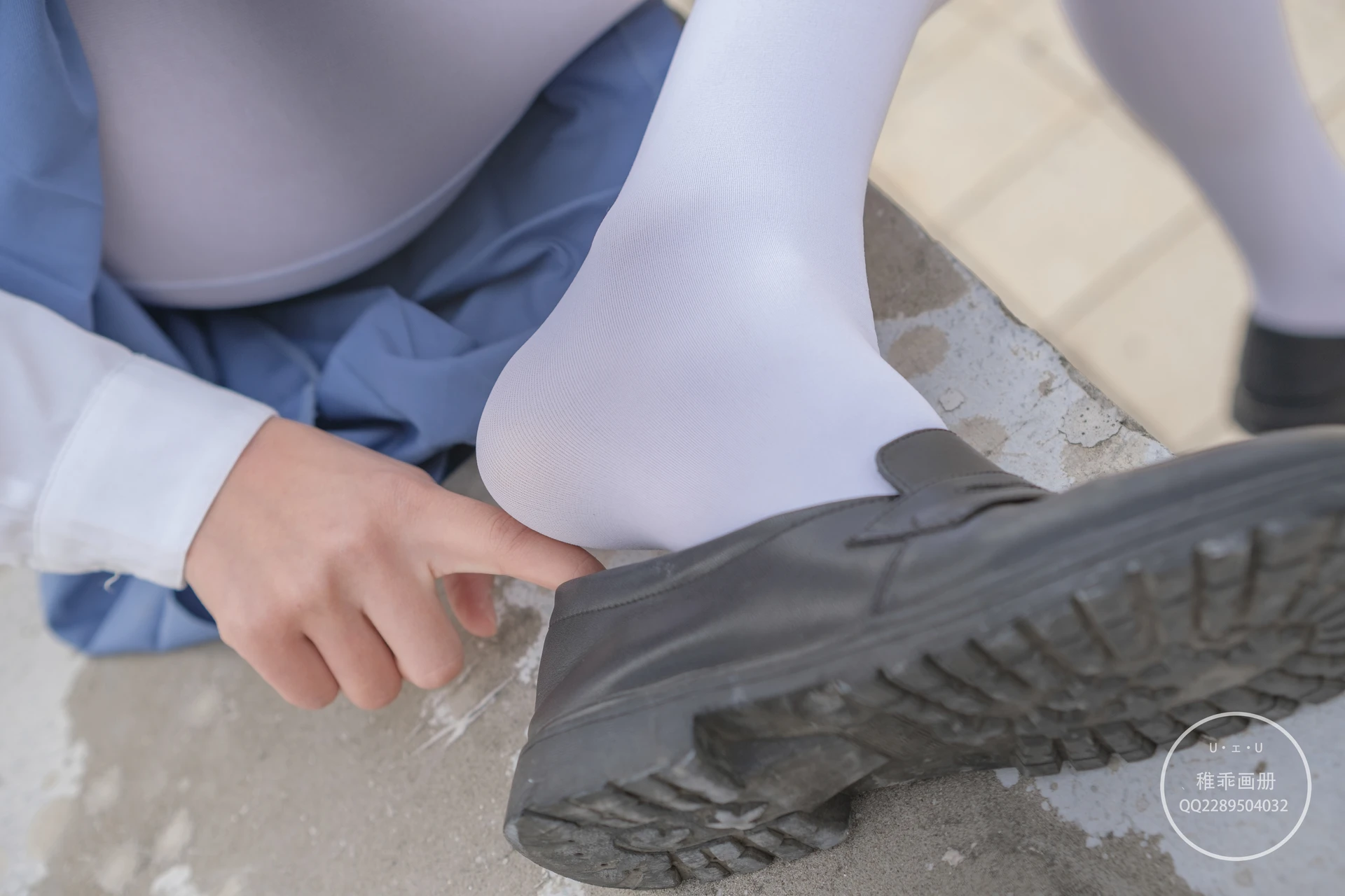 稚乖画册 晴空-02 赤西夜夜 JK制服白丝双马尾 [79P1V-1.1GB]JK, JK制服, 双马尾, 可爱, 晴空, 白丝, 稚乖画册, 美腿, 美足, 赤西夜夜