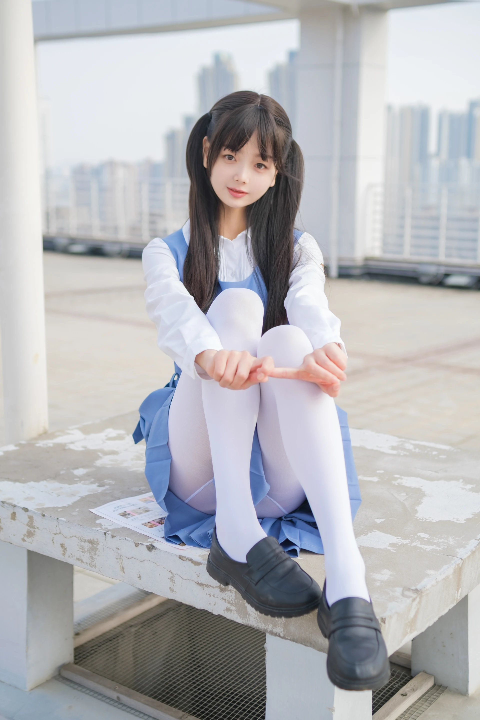 稚乖画册 晴空-02 赤西夜夜 JK制服白丝双马尾 [79P1V-1.1GB]JK, JK制服, 双马尾, 可爱, 晴空, 白丝, 稚乖画册, 美腿, 美足, 赤西夜夜