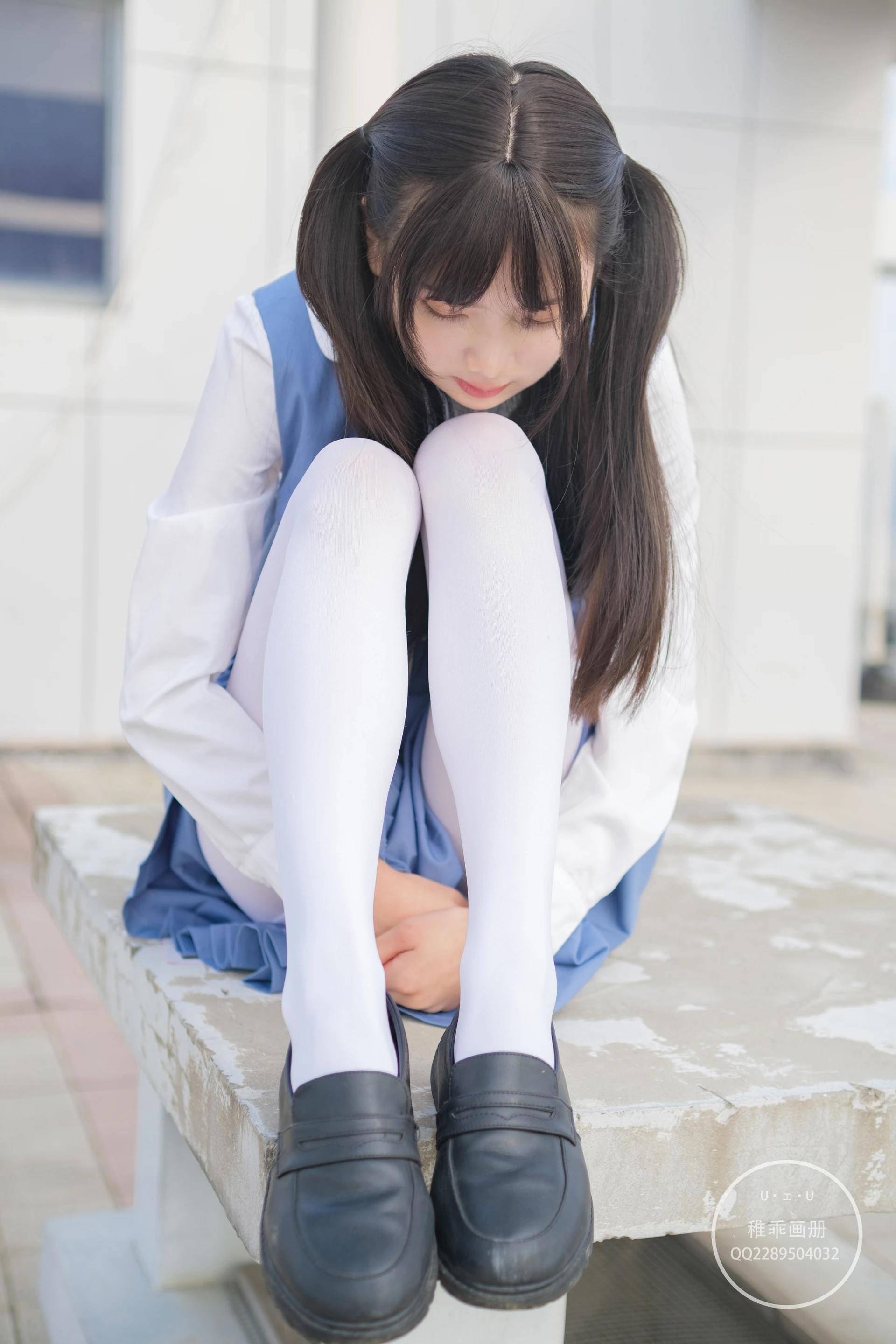 稚乖画册 晴空-02 赤西夜夜 JK制服白丝双马尾 [79P1V-1.1GB]JK, JK制服, 双马尾, 可爱, 晴空, 白丝, 稚乖画册, 美腿, 美足, 赤西夜夜