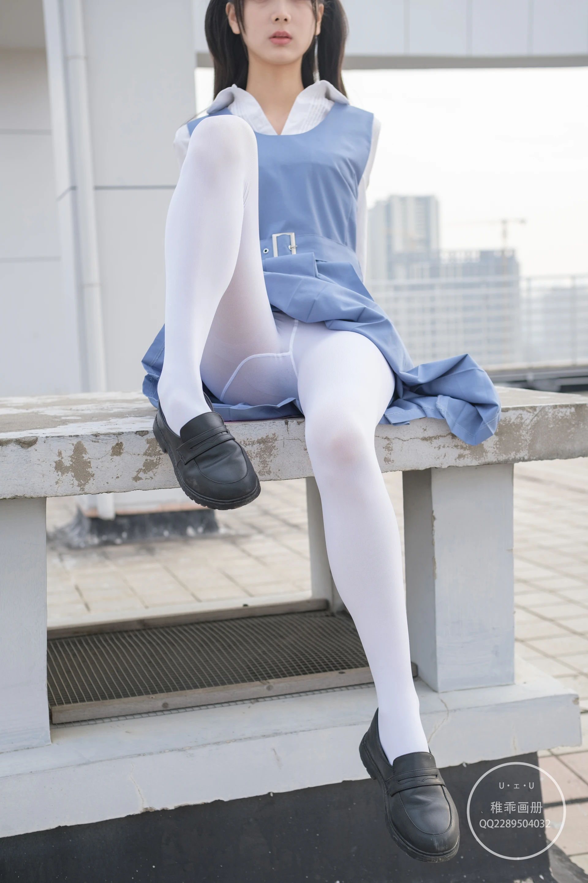 稚乖画册 晴空-02 赤西夜夜 JK制服白丝双马尾 [79P1V-1.1GB]JK, JK制服, 双马尾, 可爱, 晴空, 白丝, 稚乖画册, 美腿, 美足, 赤西夜夜