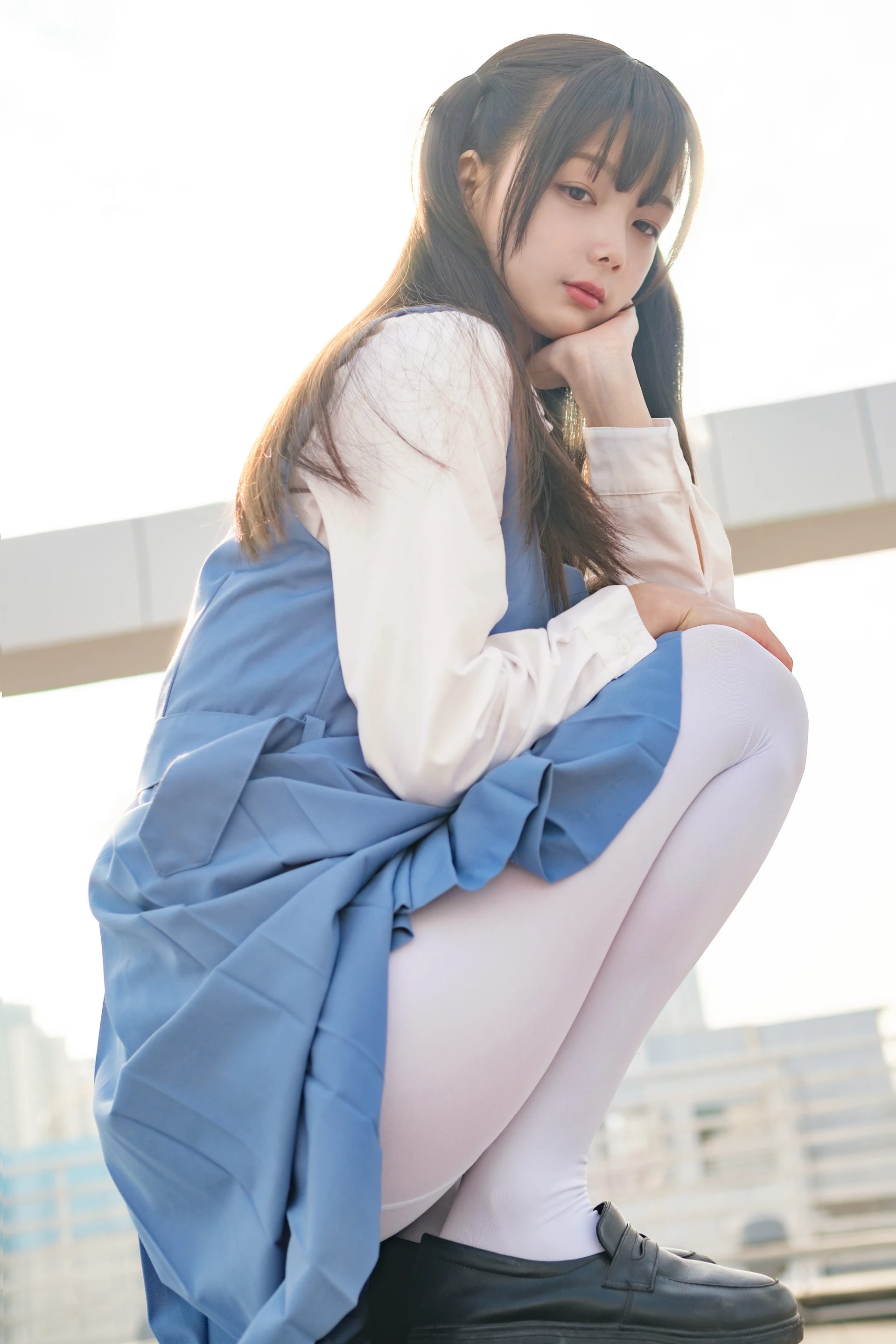 稚乖画册 晴空-02 赤西夜夜 JK制服白丝双马尾 [79P1V-1.1GB]JK, JK制服, 双马尾, 可爱, 晴空, 白丝, 稚乖画册, 美腿, 美足, 赤西夜夜