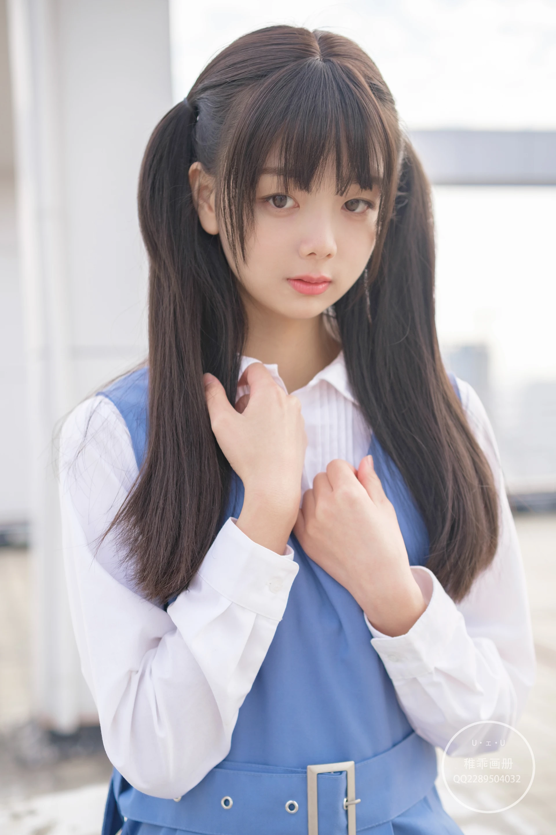 稚乖画册 晴空-02 赤西夜夜 JK制服白丝双马尾 [79P1V-1.1GB]JK, JK制服, 双马尾, 可爱, 晴空, 白丝, 稚乖画册, 美腿, 美足, 赤西夜夜