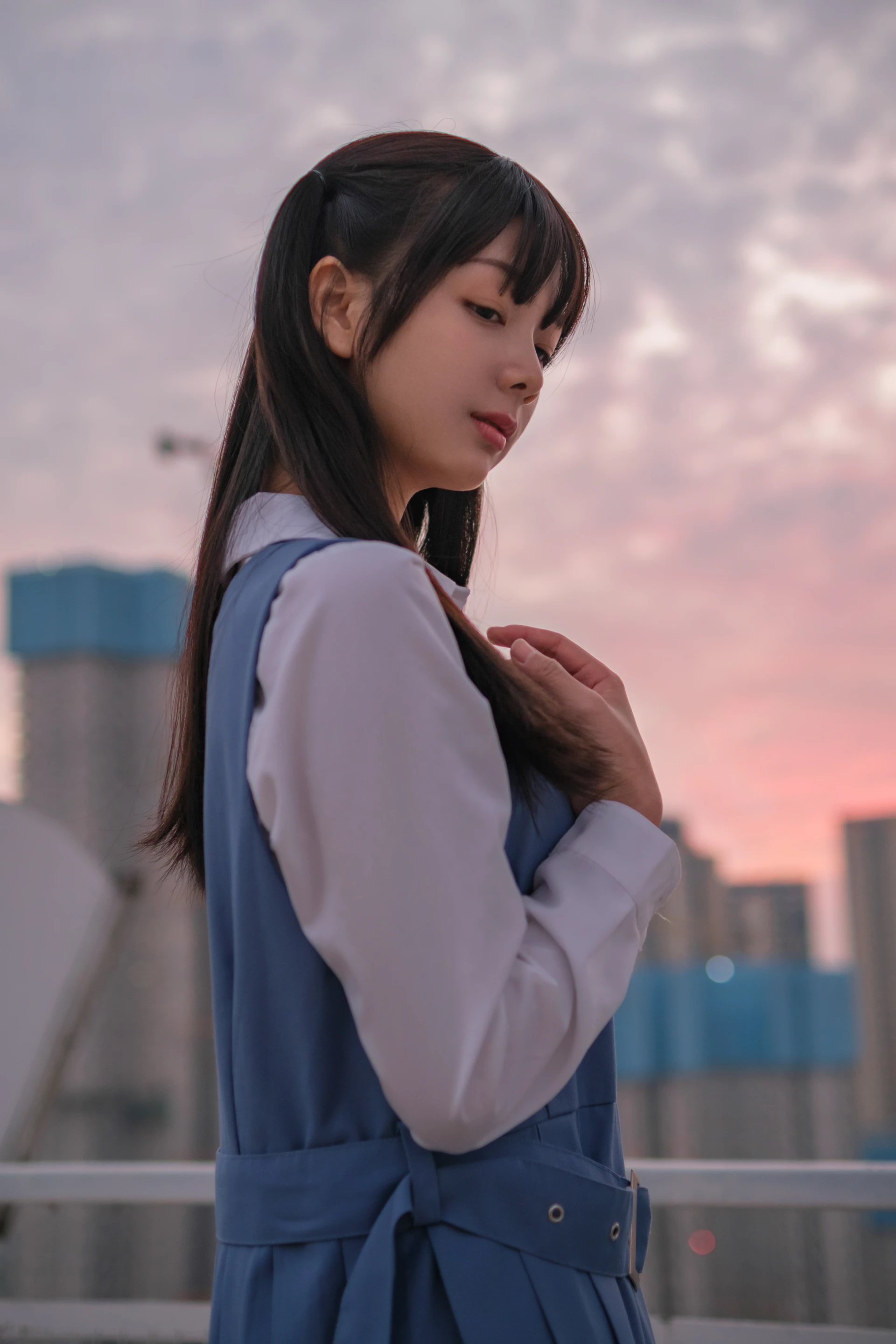 稚乖画册 晴空-02 赤西夜夜 JK制服白丝双马尾 [79P1V-1.1GB]JK, JK制服, 双马尾, 可爱, 晴空, 白丝, 稚乖画册, 美腿, 美足, 赤西夜夜