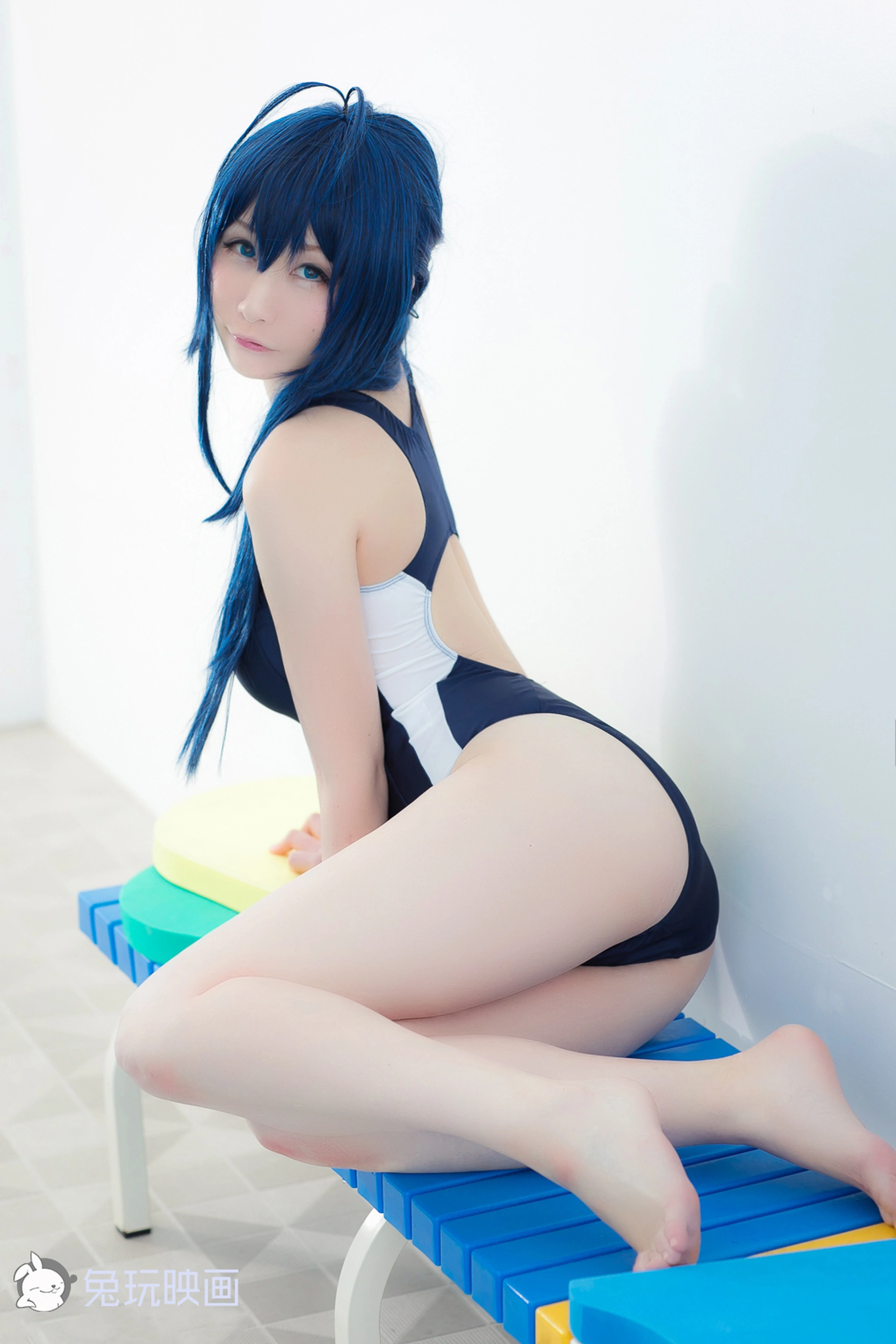 兔玩映画 夏日泳装 Vol.001 湿哒哒的T恤 [66P-37MB]