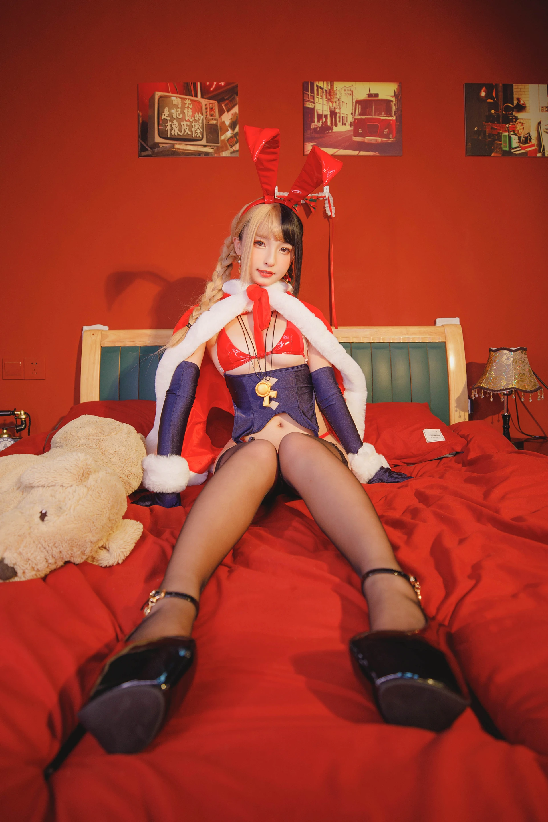 神楽坂真冬 第三季 序号18：《鹿の恩返し》 [150P2V-644MB]兔女郎, 内衣, 双马尾, 白丝, 神楽坂真冬, 美腿, 美足, 高跟鞋, 黑丝