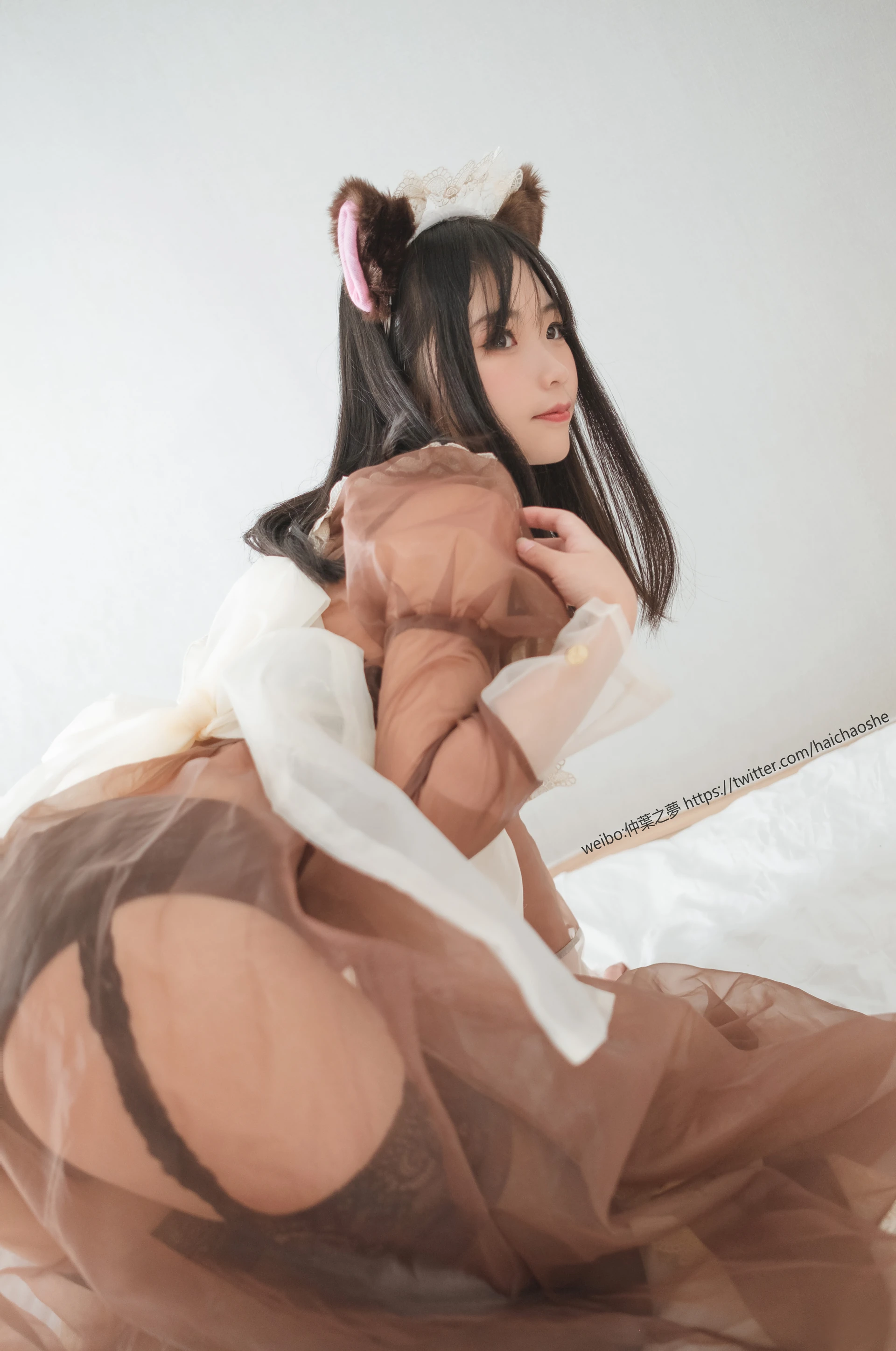 轻兰映画 Grand.017 黑丝透明女仆 [56P1V-460.9MB]女仆, 美腿, 美足, 轻兰映画, 黑丝