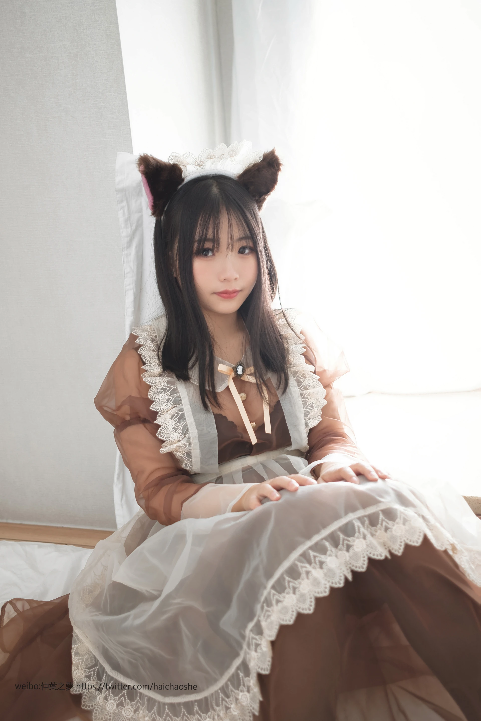 轻兰映画 Grand.017 黑丝透明女仆 [56P1V-460.9MB]女仆, 美腿, 美足, 轻兰映画, 黑丝