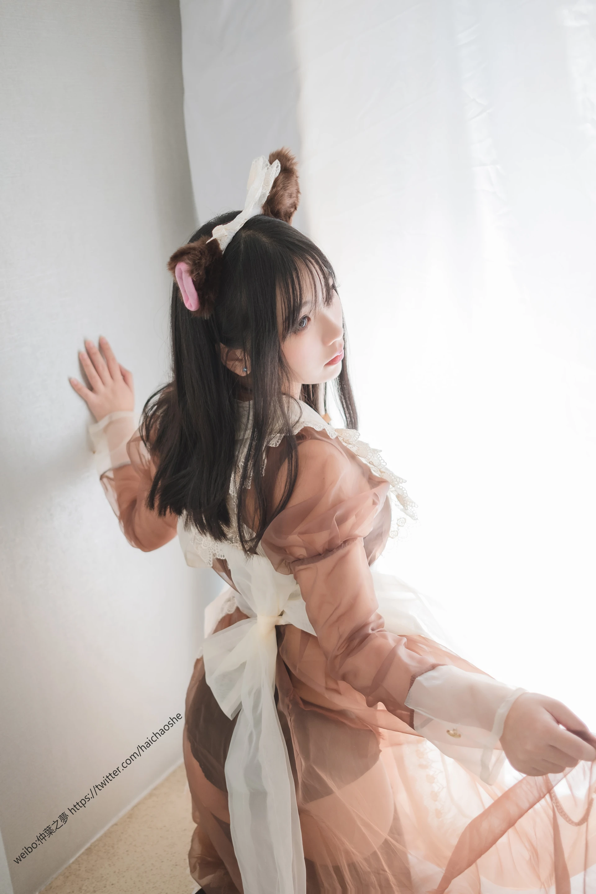 轻兰映画 Grand.017 黑丝透明女仆 [56P1V-460.9MB]女仆, 美腿, 美足, 轻兰映画, 黑丝