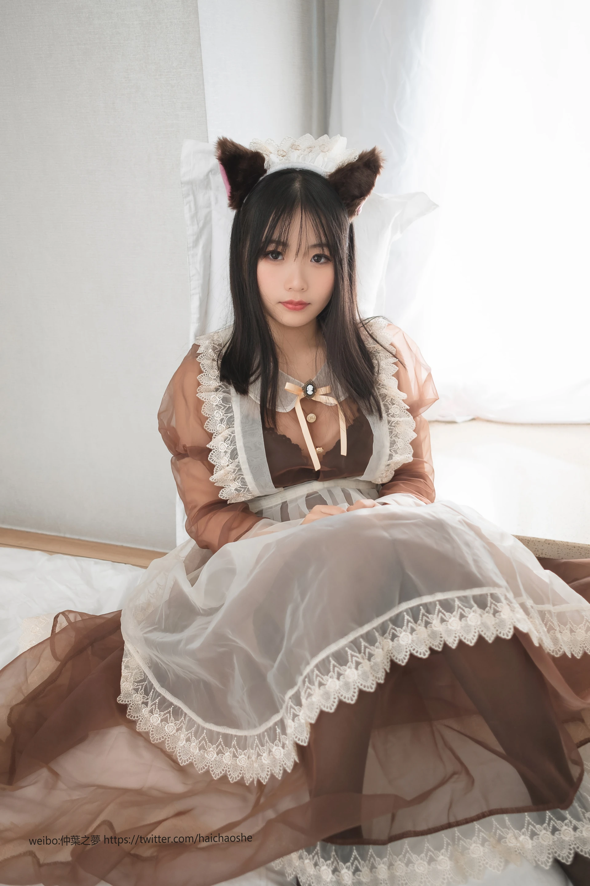 轻兰映画 Grand.017 黑丝透明女仆 [56P1V-460.9MB]女仆, 美腿, 美足, 轻兰映画, 黑丝