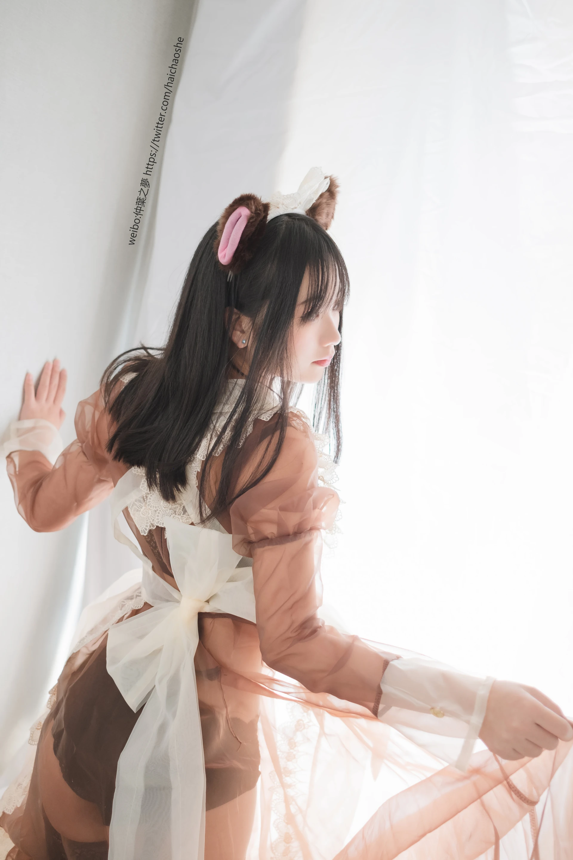 轻兰映画 Grand.017 黑丝透明女仆 [56P1V-460.9MB]女仆, 美腿, 美足, 轻兰映画, 黑丝