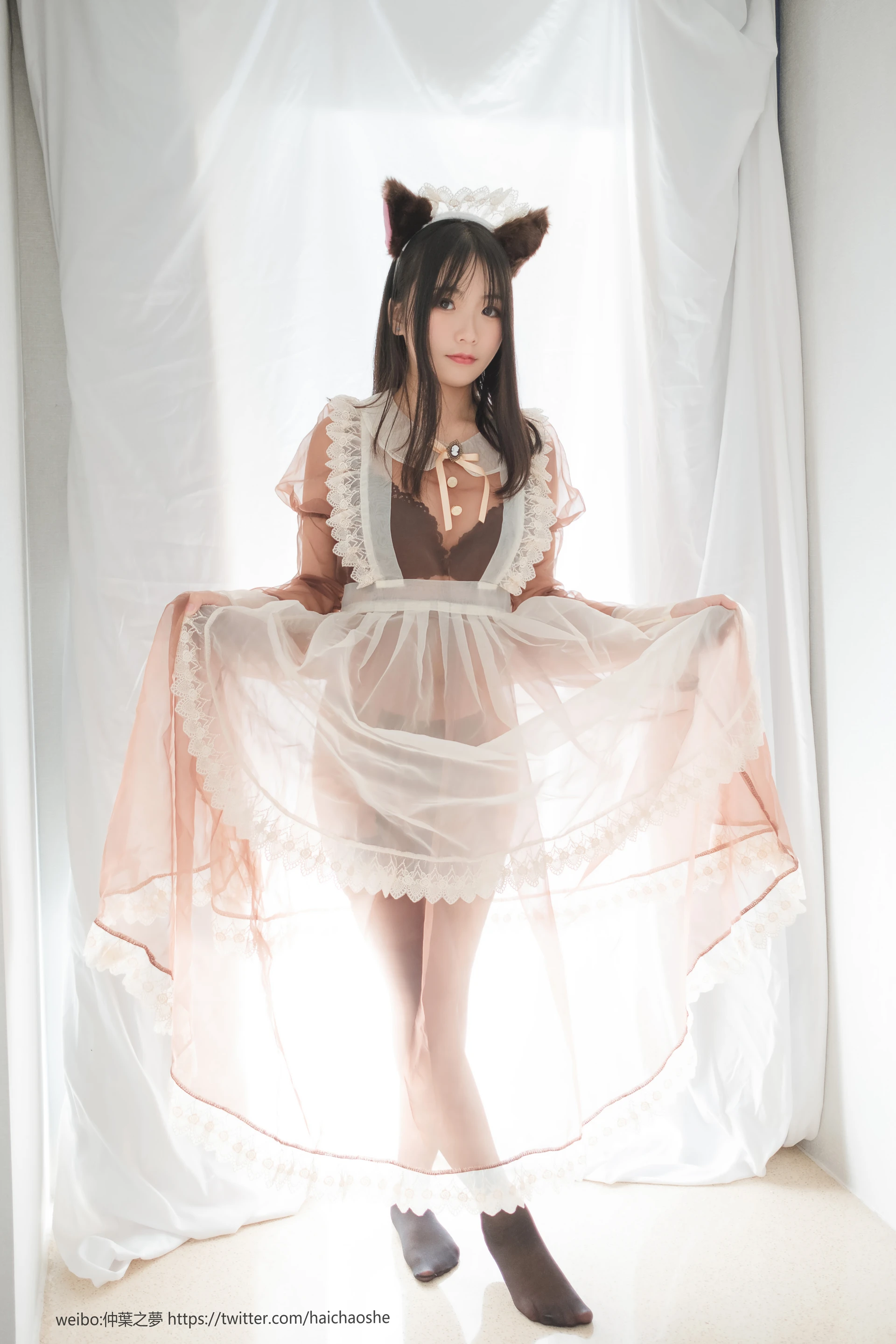 轻兰映画 Grand.017 黑丝透明女仆 [56P1V-460.9MB]女仆, 美腿, 美足, 轻兰映画, 黑丝