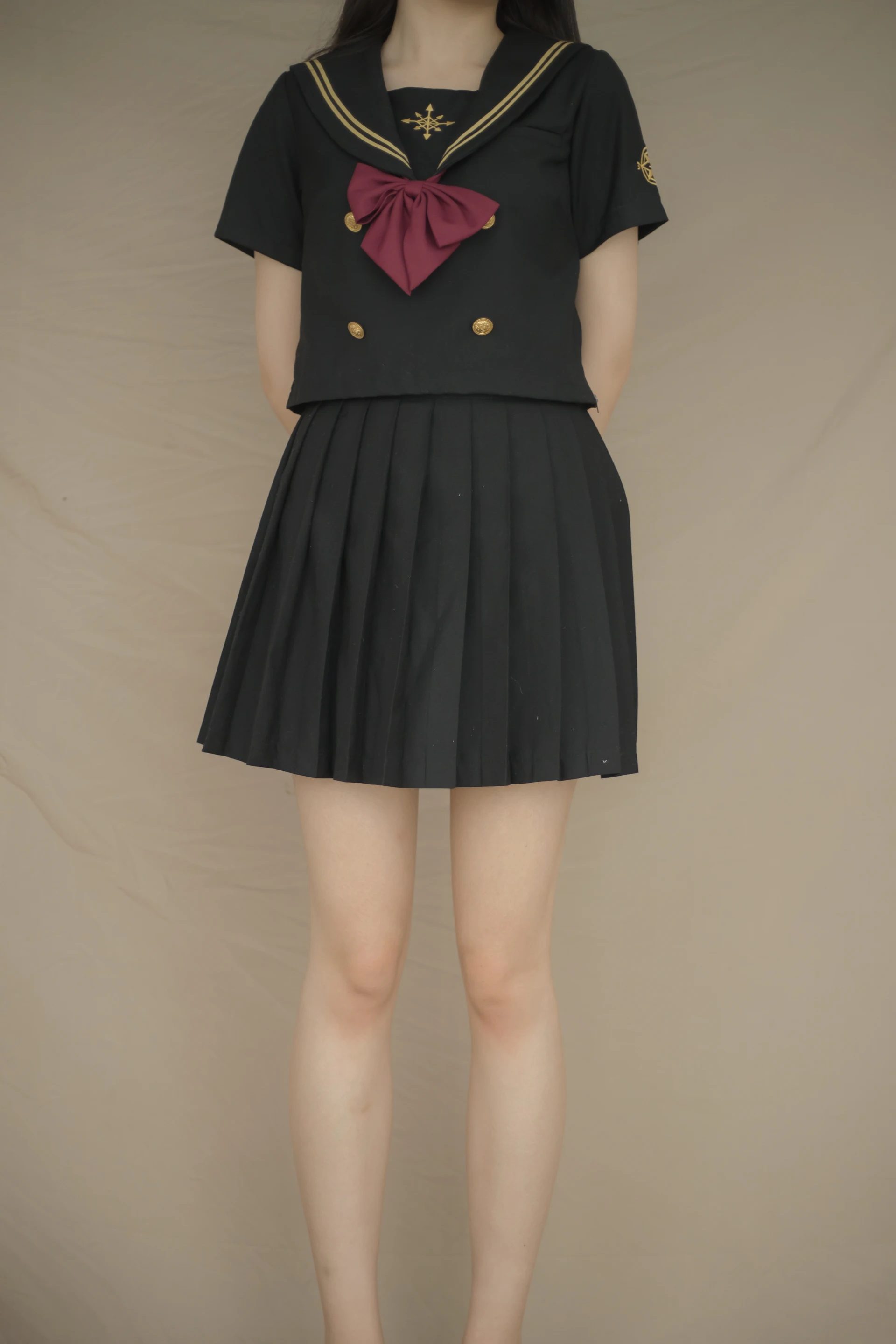 紧急企划 VOL.001 [45P1V-859M] 樱樱樱可JK, JK制服, 制服, 学生装, 紧急企划, 美腿, 美足, 黑丝