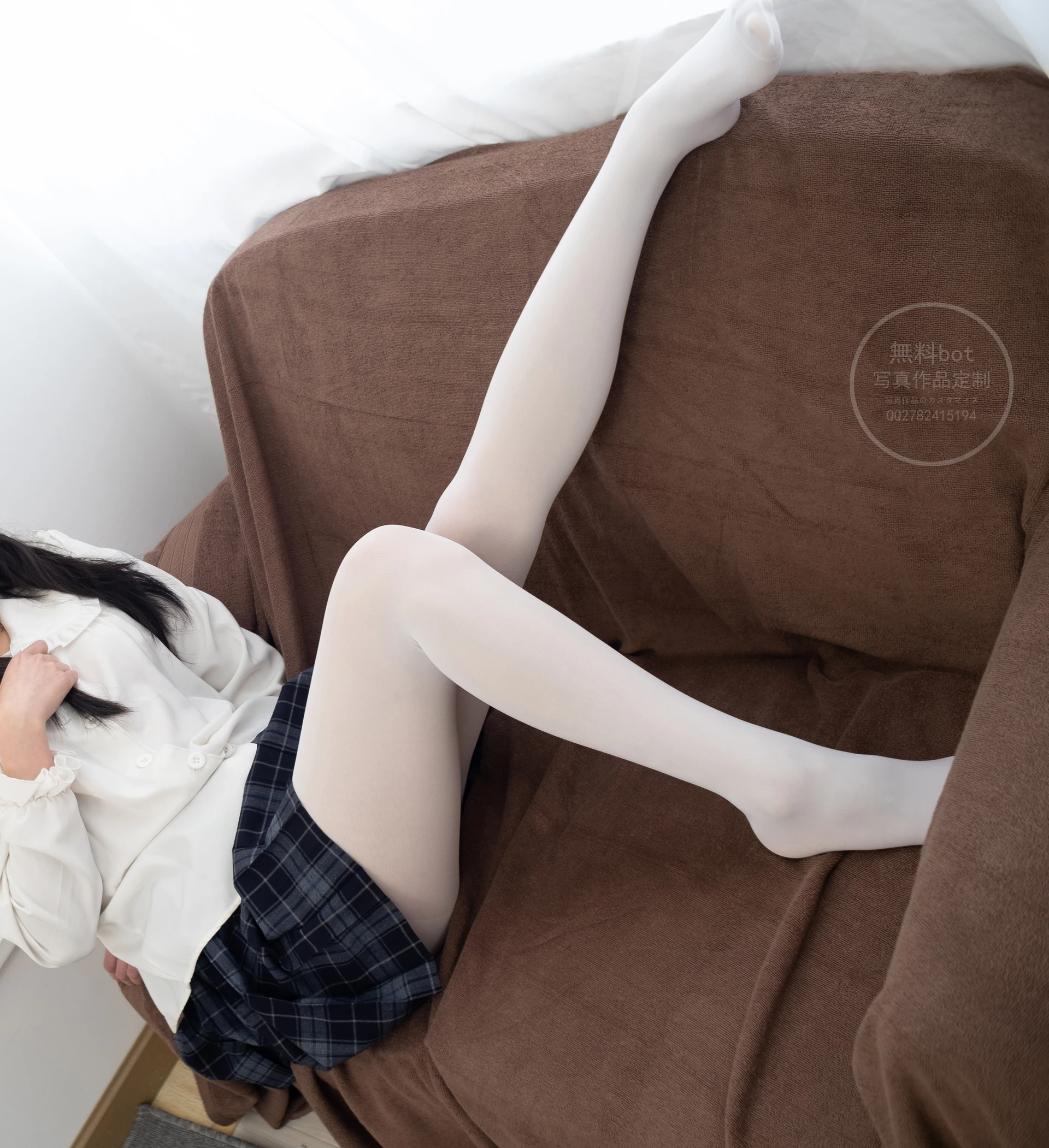 森萝财团 有料-18 [71P-780M]JK, JK制服, 可爱, 学生装, 有料, 校服, 森萝财团, 白丝, 美腿, 美足