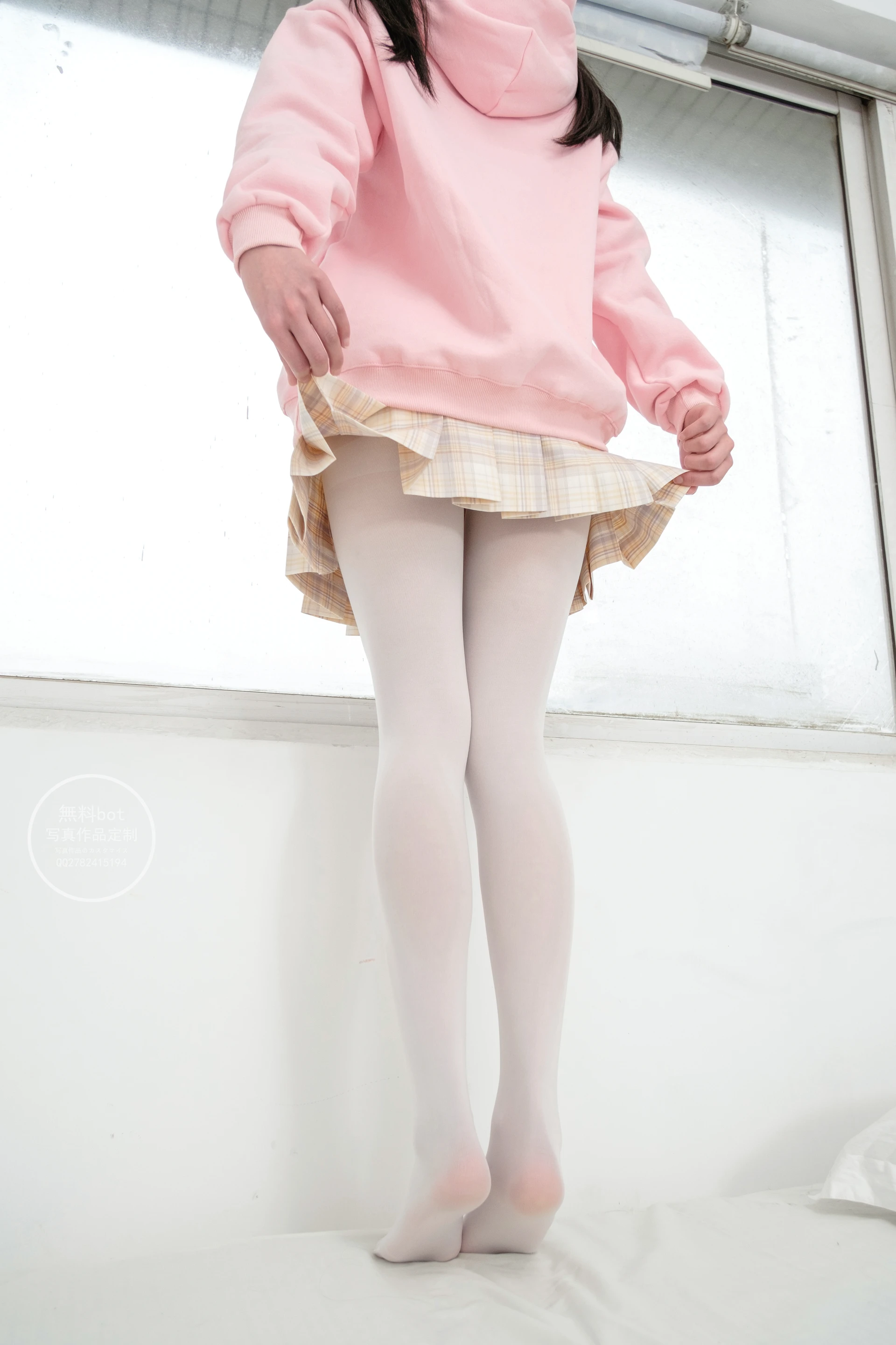 森萝财团 有料-25 [51P1V-829M]JK, JK制服, 可爱, 学生装, 有料, 校服, 森萝财团, 白丝, 美腿, 美足