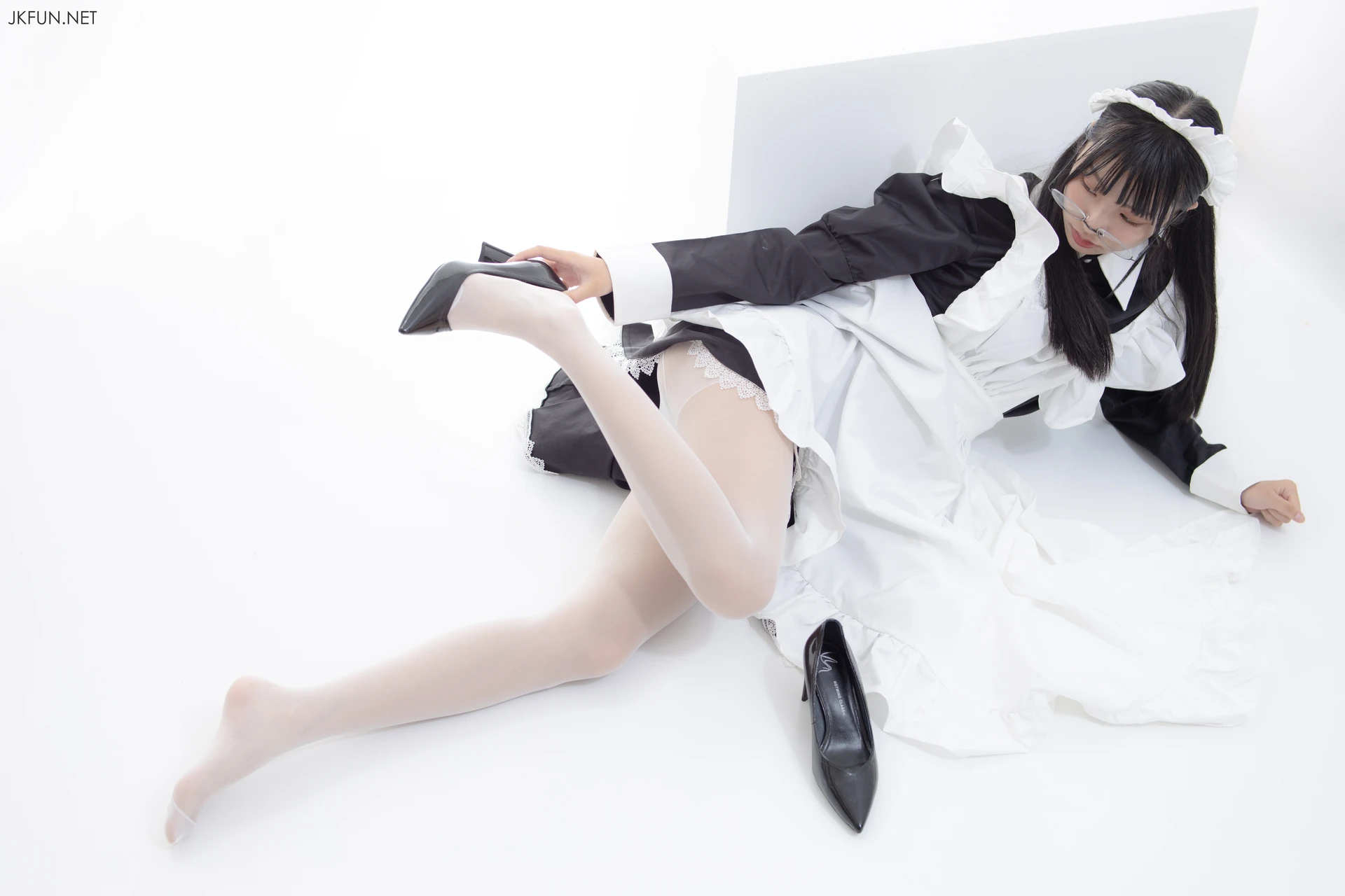 JKFUN-017 [127P1V-2.31G]JKFUN, 女仆装, 森萝财团, 白丝, 美腿