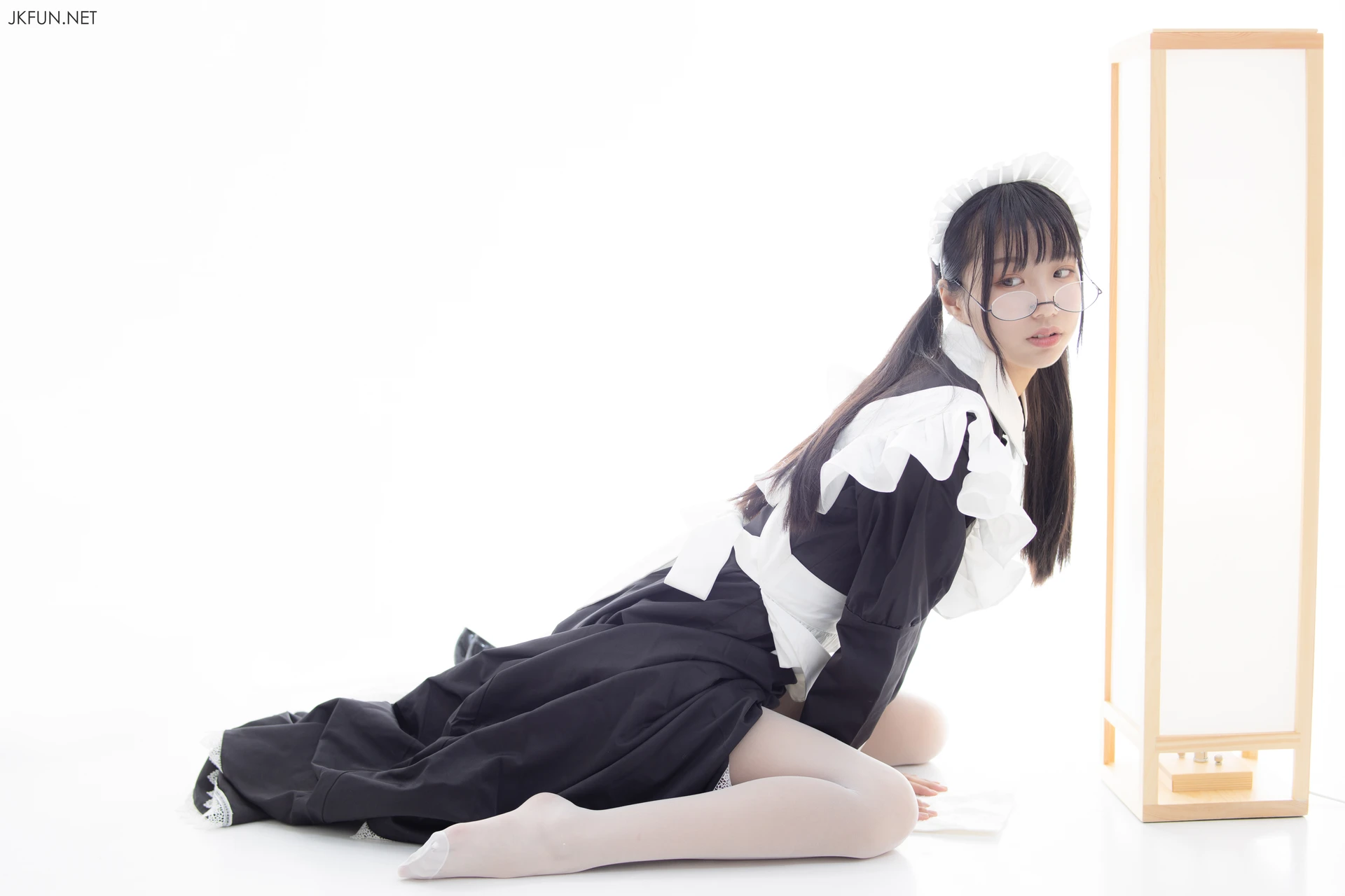JKFUN-017 [127P1V-2.31G]JKFUN, 女仆装, 森萝财团, 白丝, 美腿