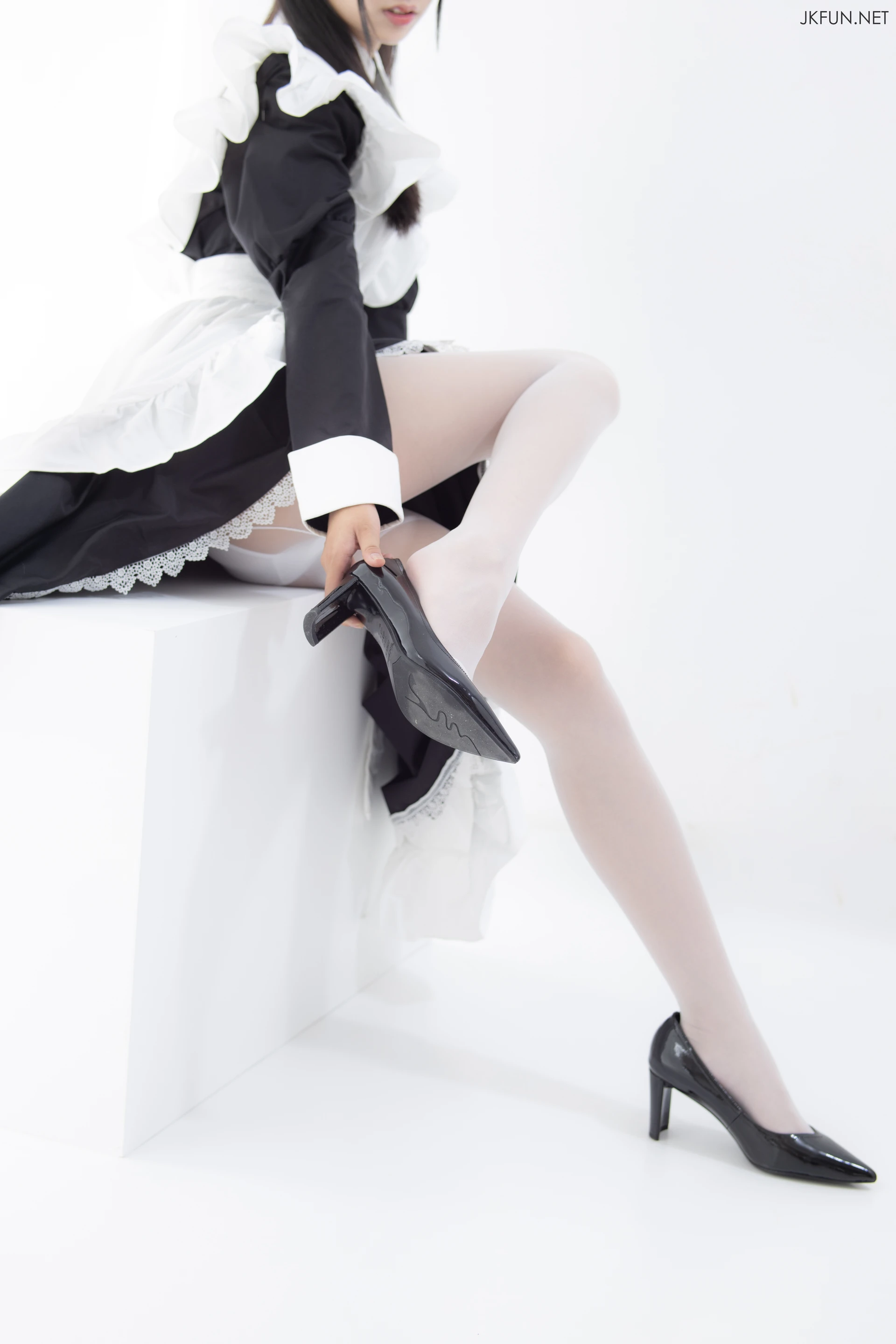 JKFUN-017 [127P1V-2.31G]JKFUN, 女仆装, 森萝财团, 白丝, 美腿