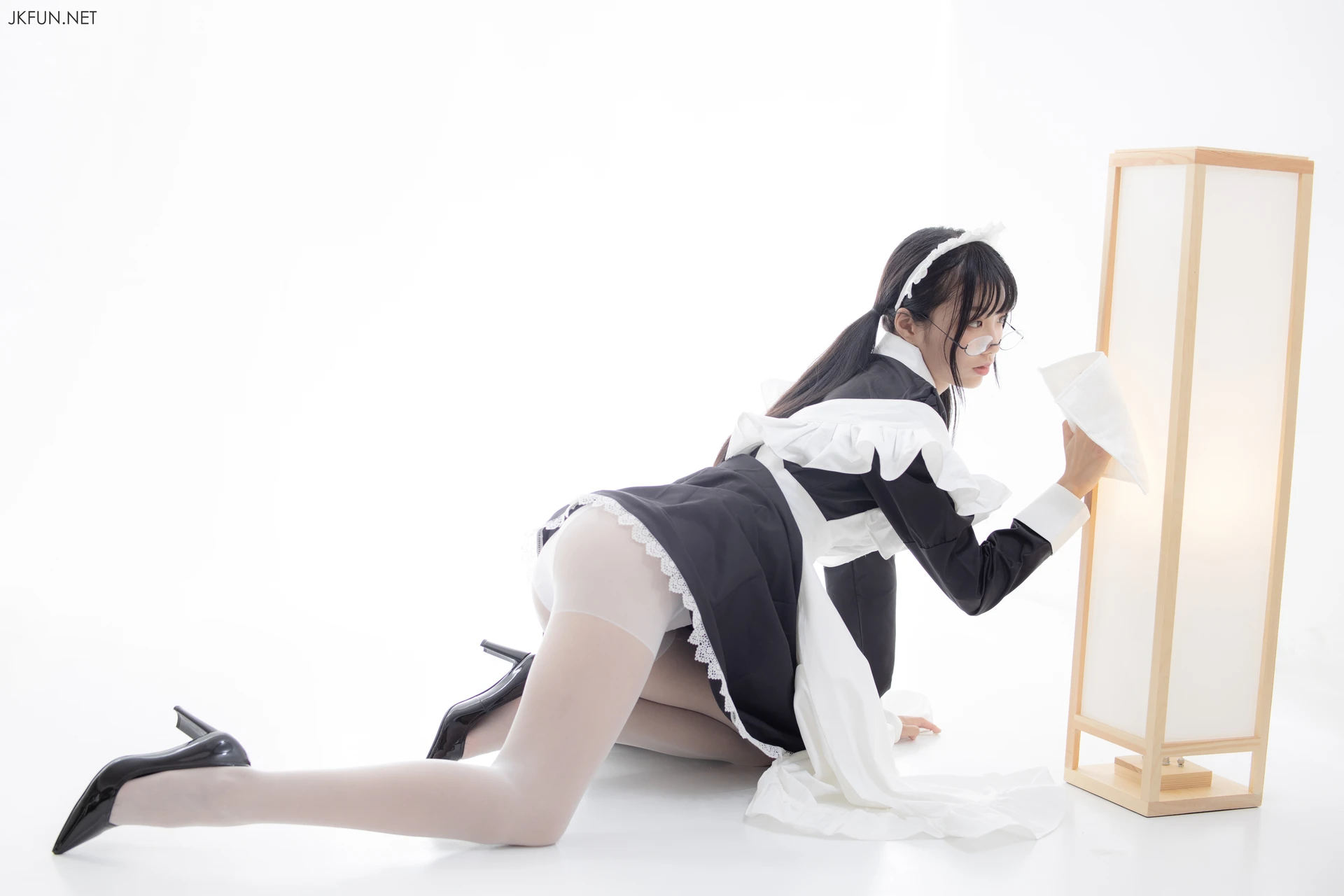 JKFUN-017 [127P1V-2.31G]JKFUN, 女仆装, 森萝财团, 白丝, 美腿