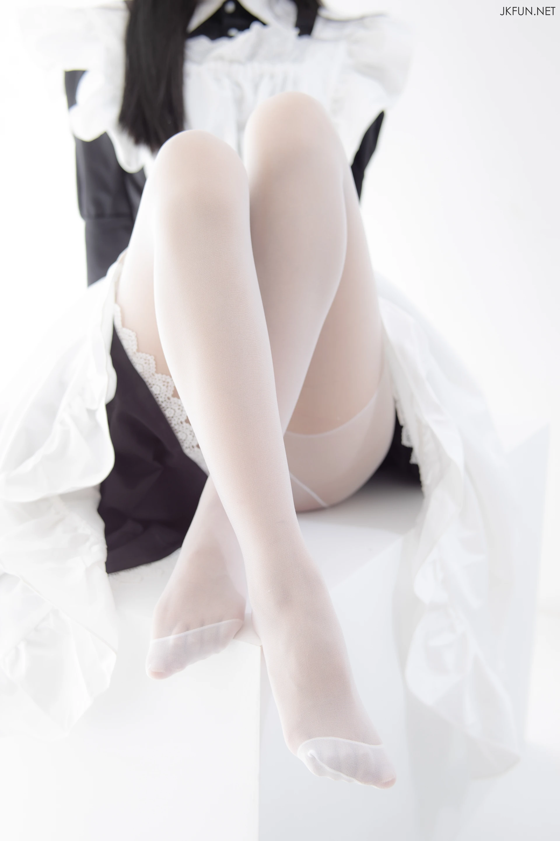 JKFUN-017 [127P1V-2.31G]JKFUN, 女仆装, 森萝财团, 白丝, 美腿