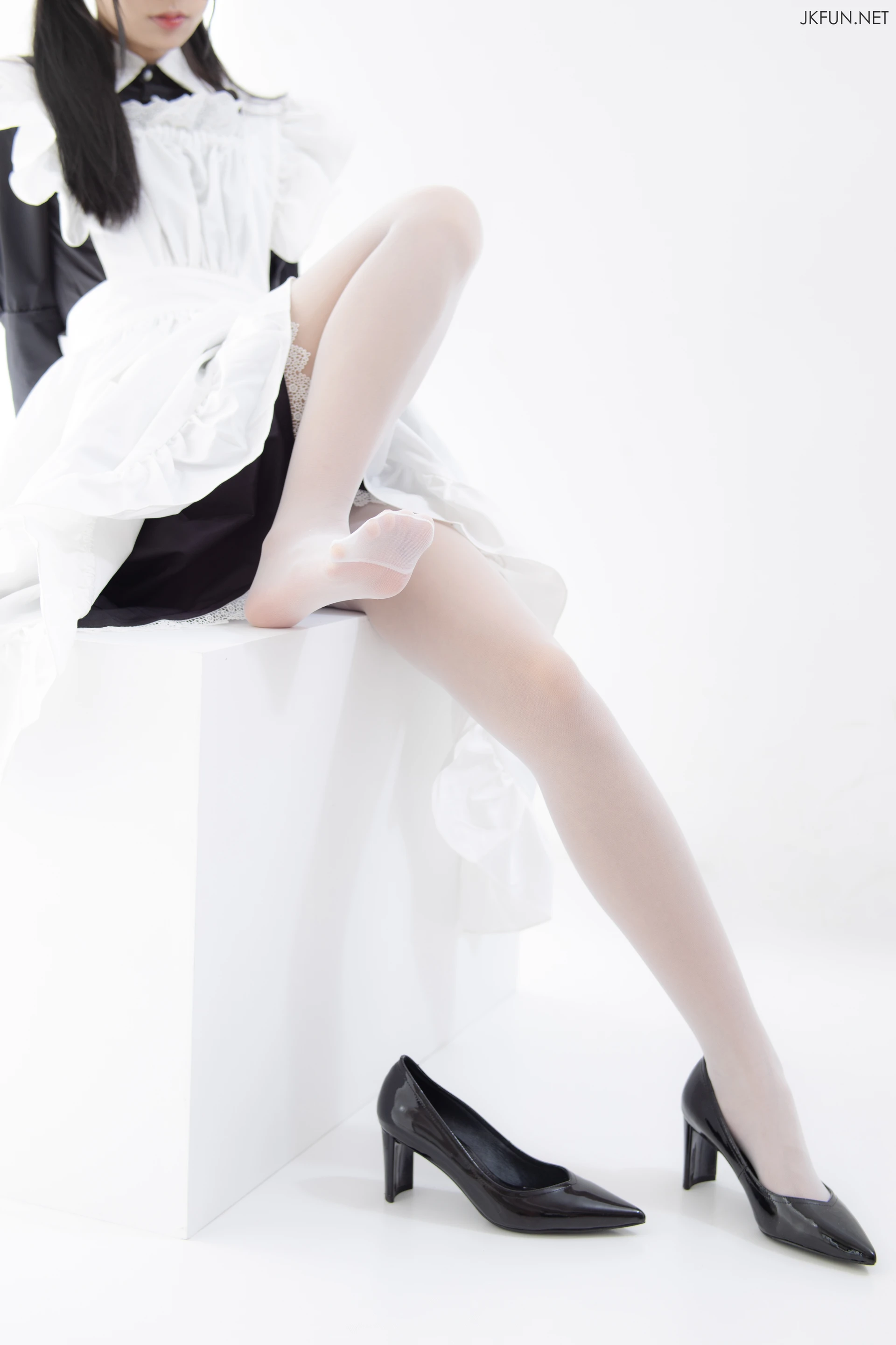 JKFUN-017 [127P1V-2.31G]JKFUN, 女仆装, 森萝财团, 白丝, 美腿