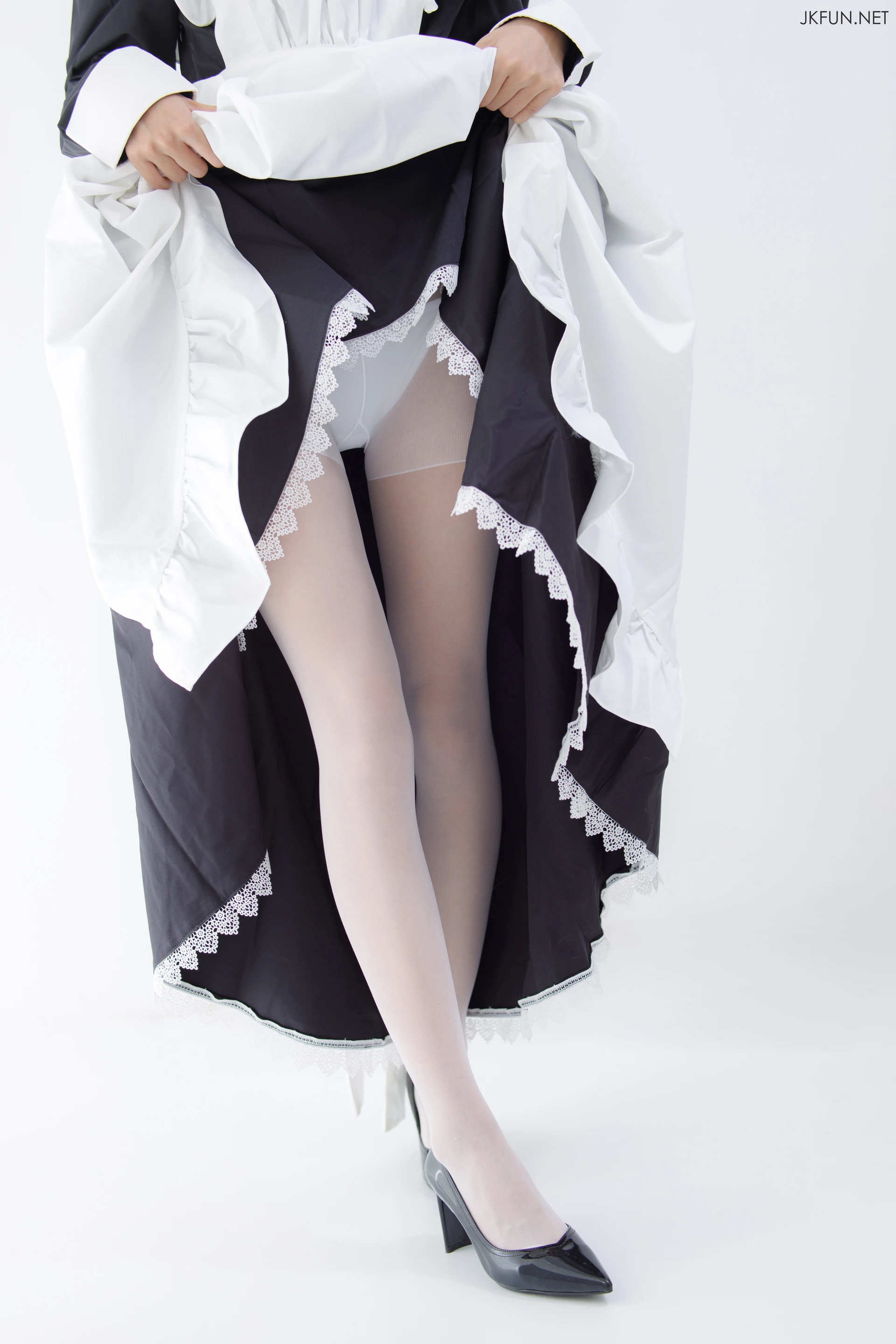 JKFUN-017 [127P1V-2.31G]JKFUN, 女仆装, 森萝财团, 白丝, 美腿
